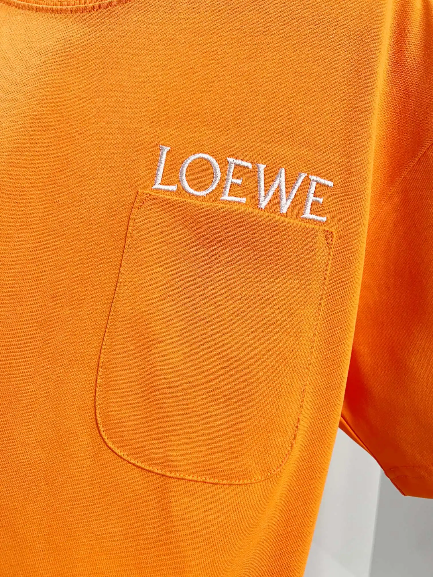 Logo-Embroidered Cotton Pocket T-Shirt D18014937 — view 5