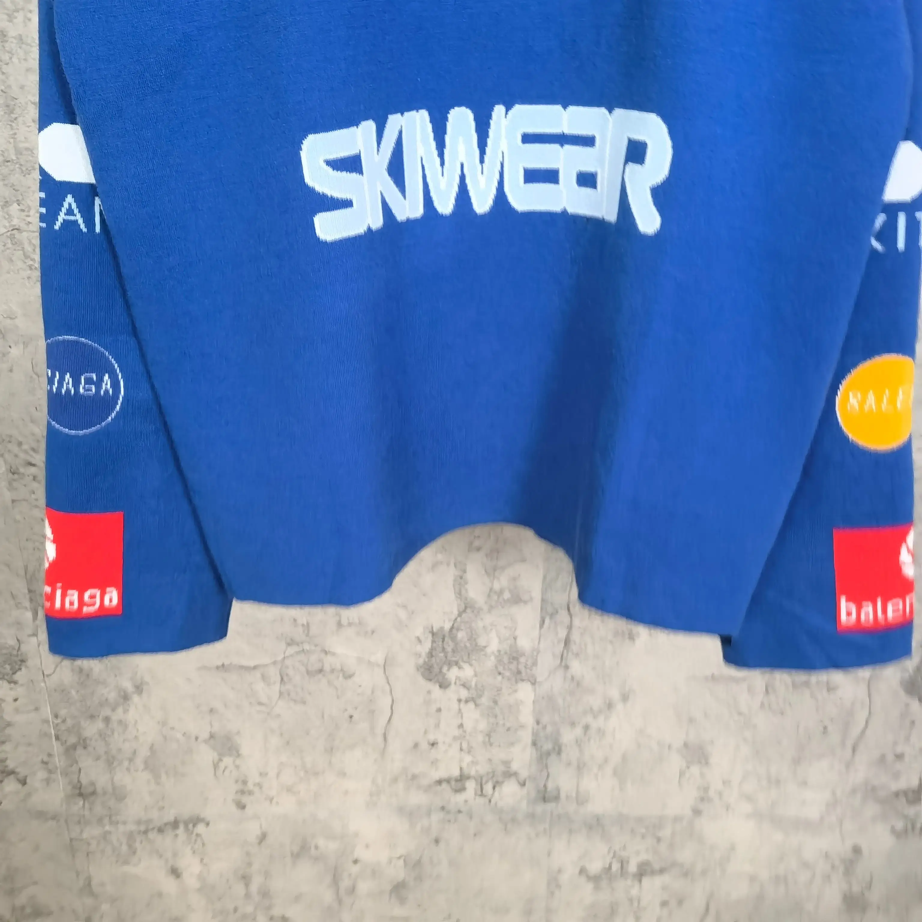 Skiwear Sponsor Logo Mock-Neck Sweater D20024463 — view 14