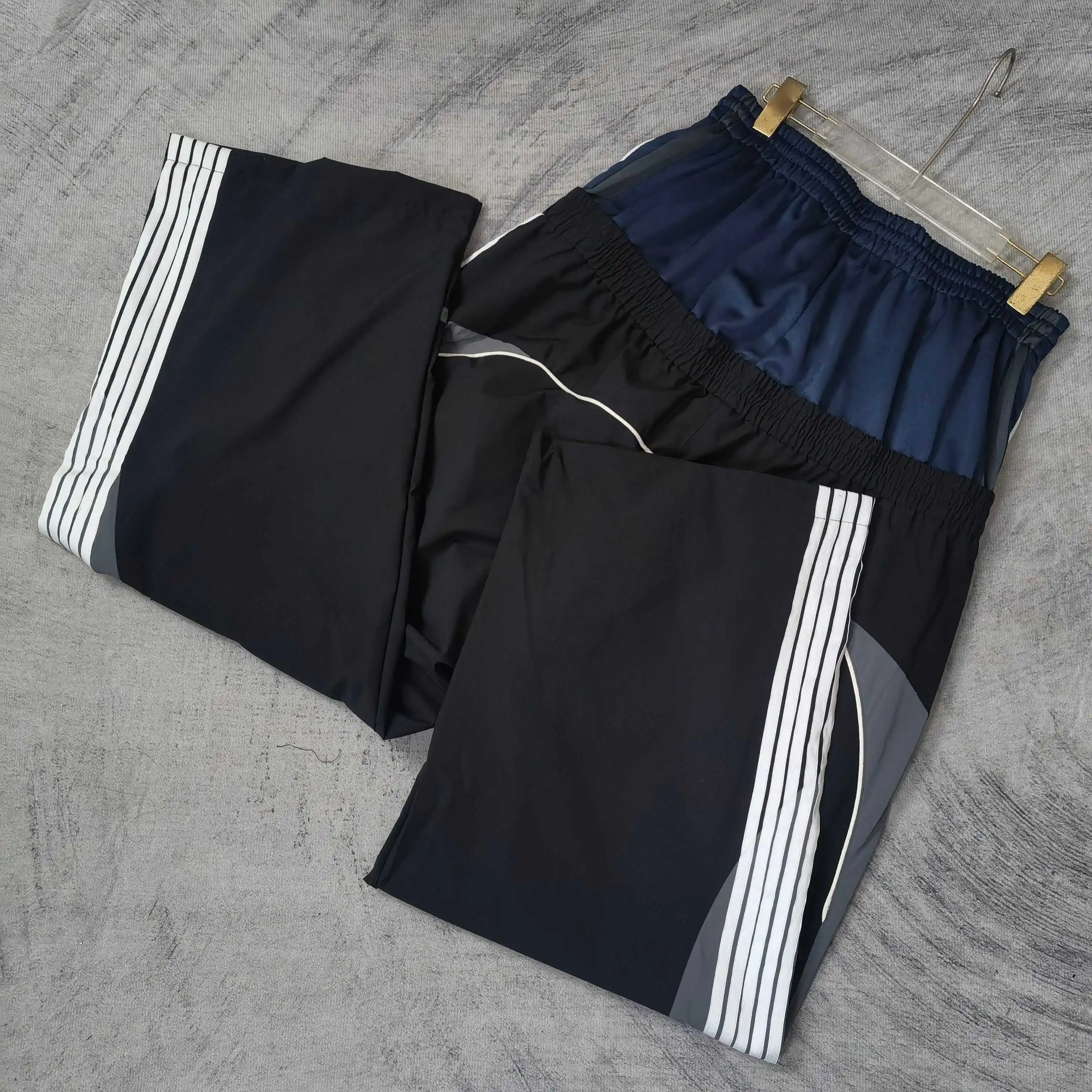 Cut-Up Double-Waistband Tracksuit Pants D22524487 — view 5