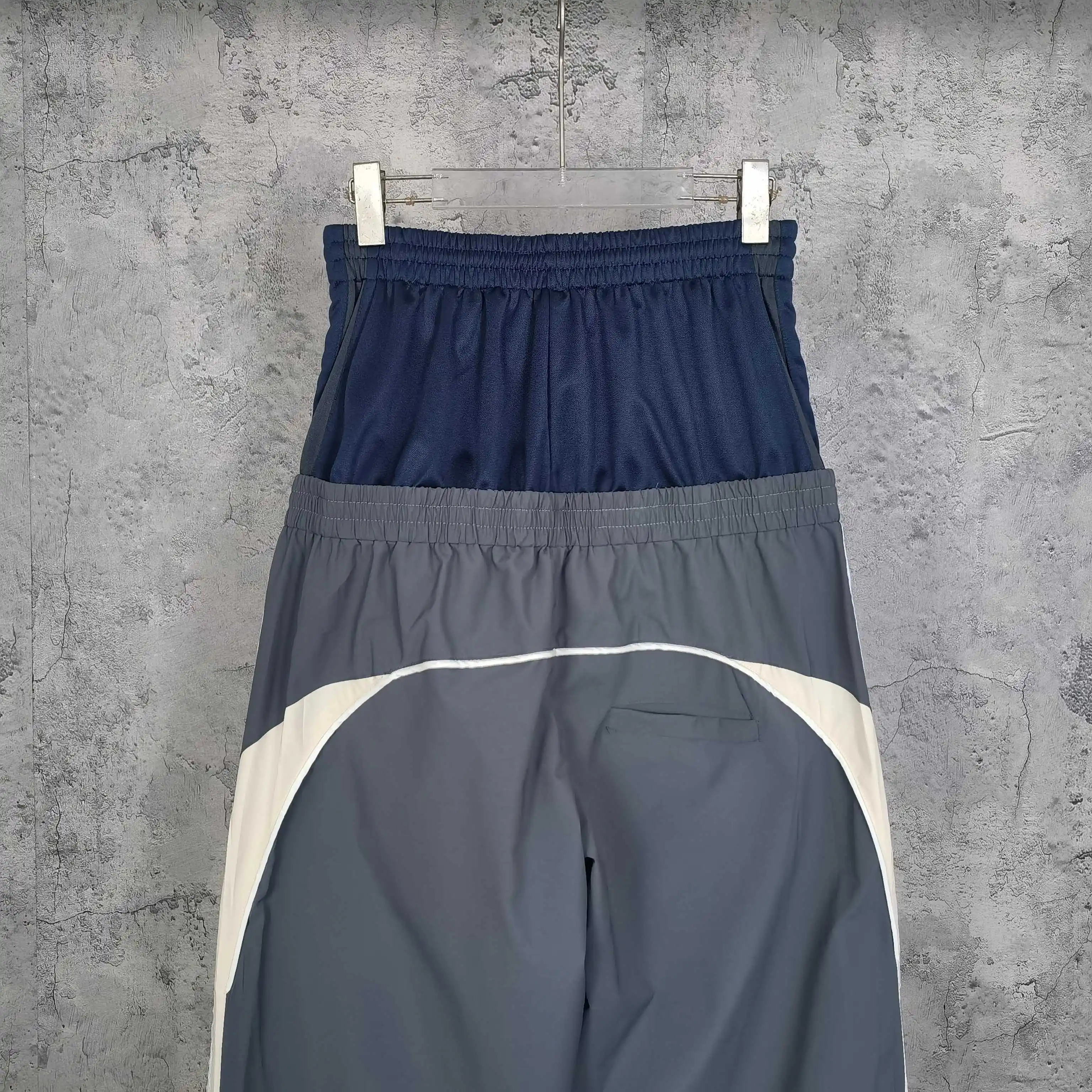 Cut-Up Double-Waistband Tracksuit Pants D22524488 — view 6