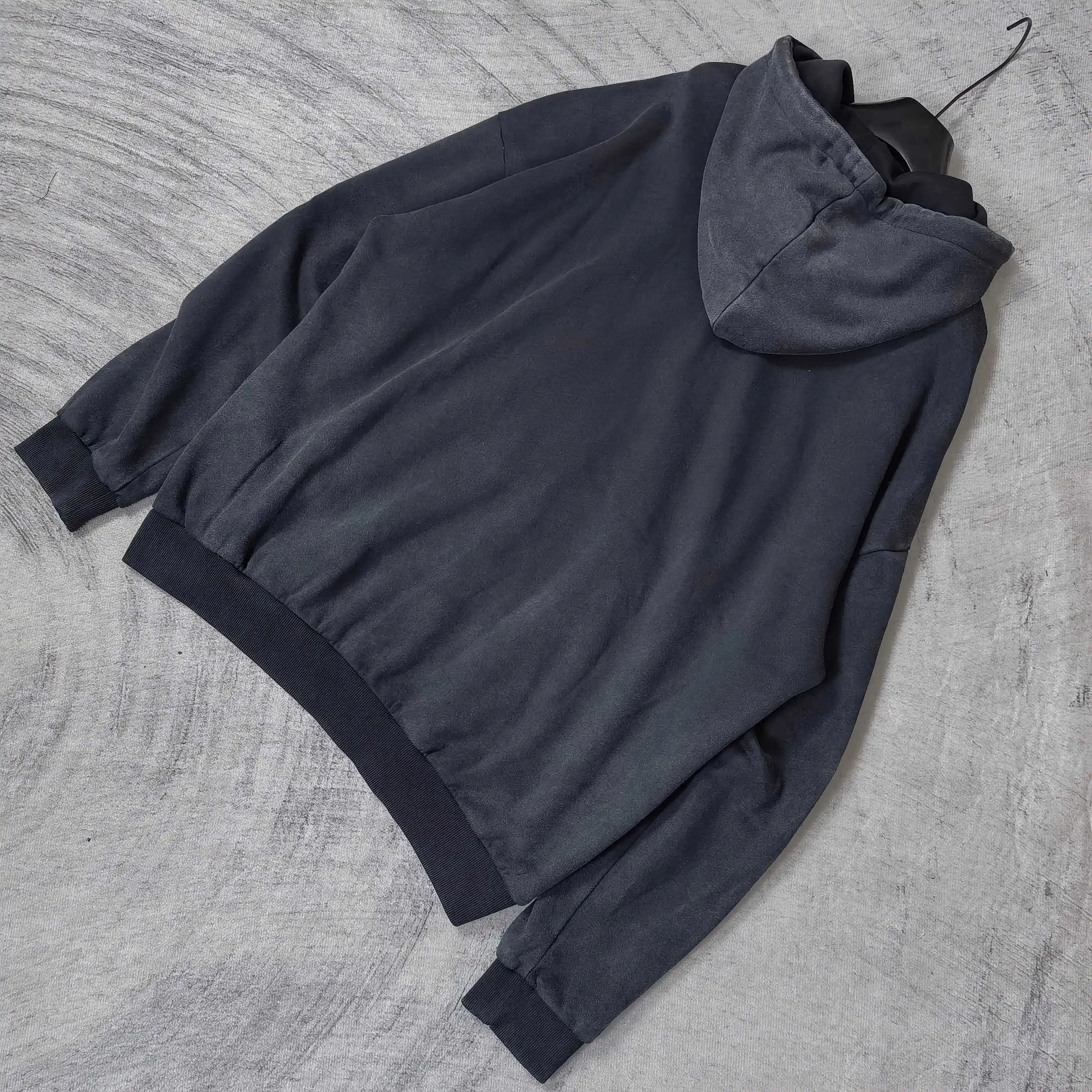 Oversized Embroidered Zip-Up Hoodie D24024462 — view 5