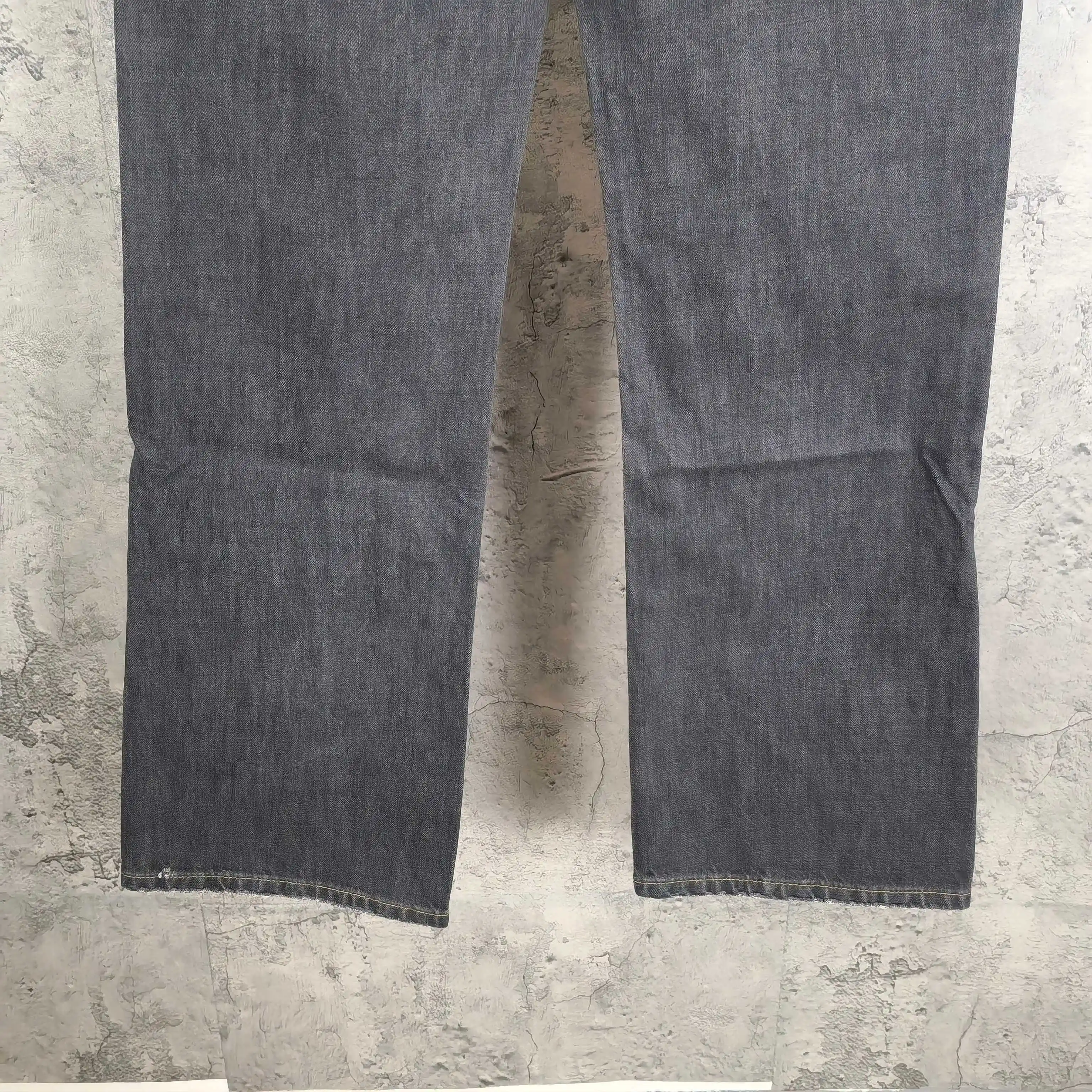 Graffiti Print Washed Straight-Leg Jeans D24524544 — view 11
