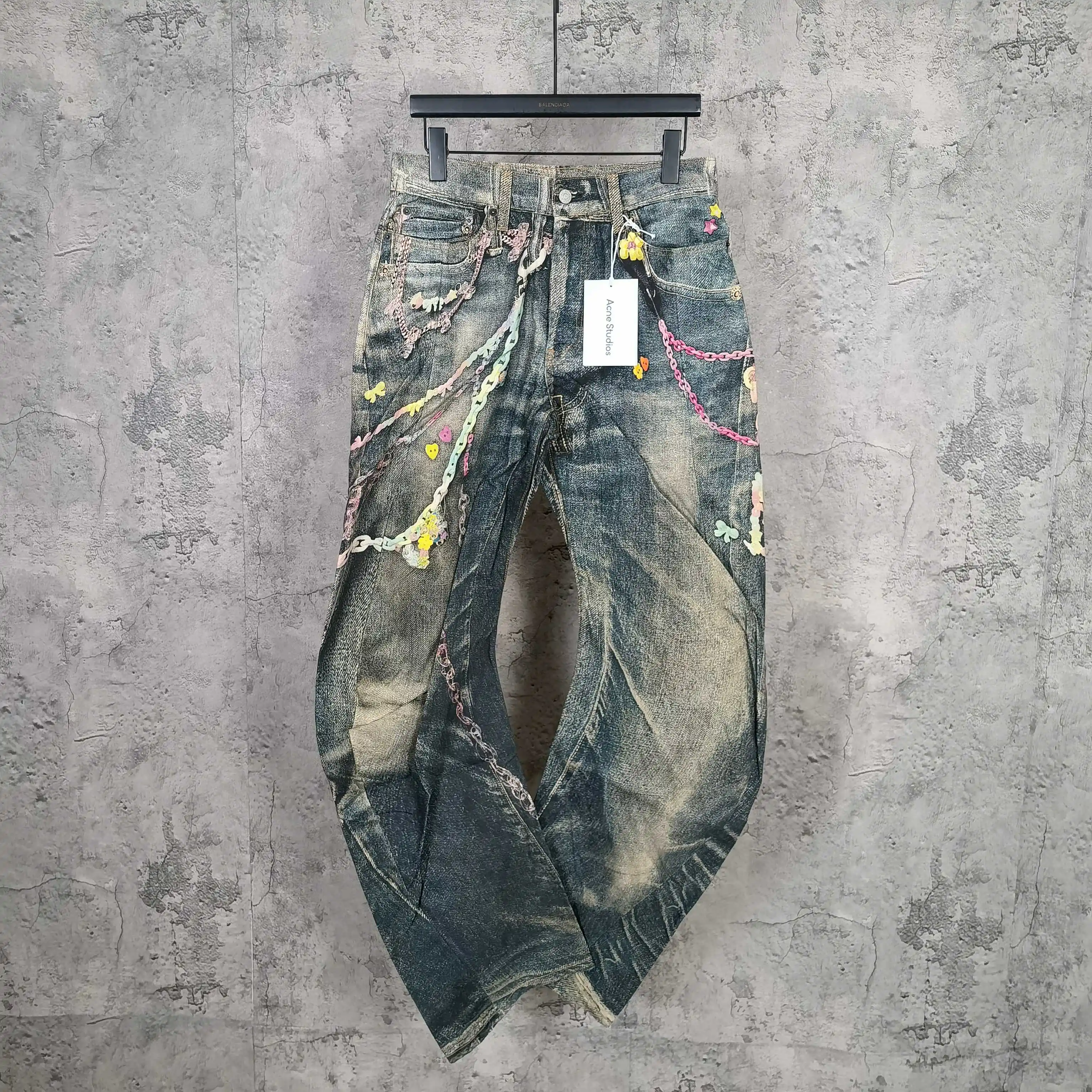 2006 Series Trompe L'oeil Printed Jeans D25524498