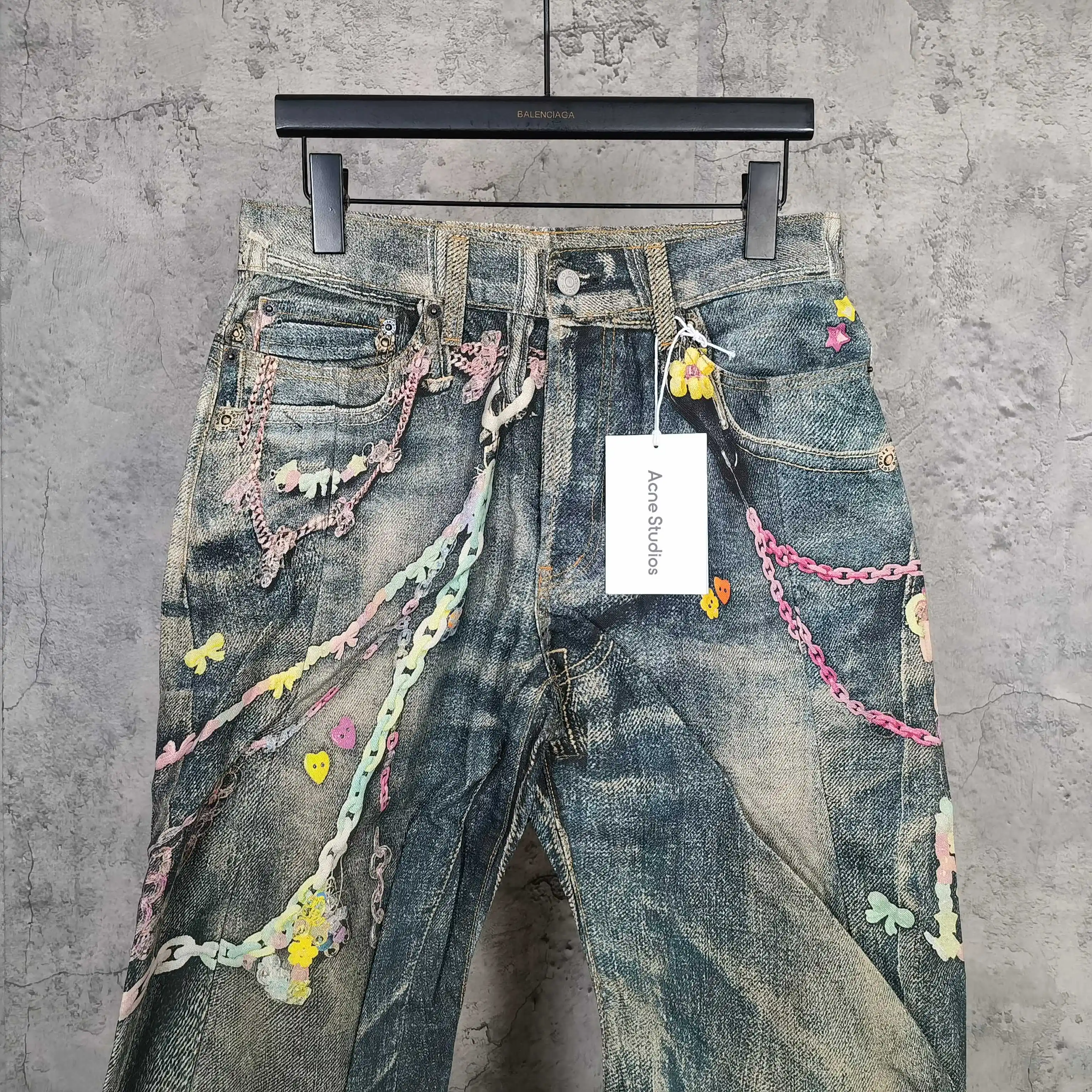 2006 Series Trompe L'oeil Printed Jeans D25524498 — view 3