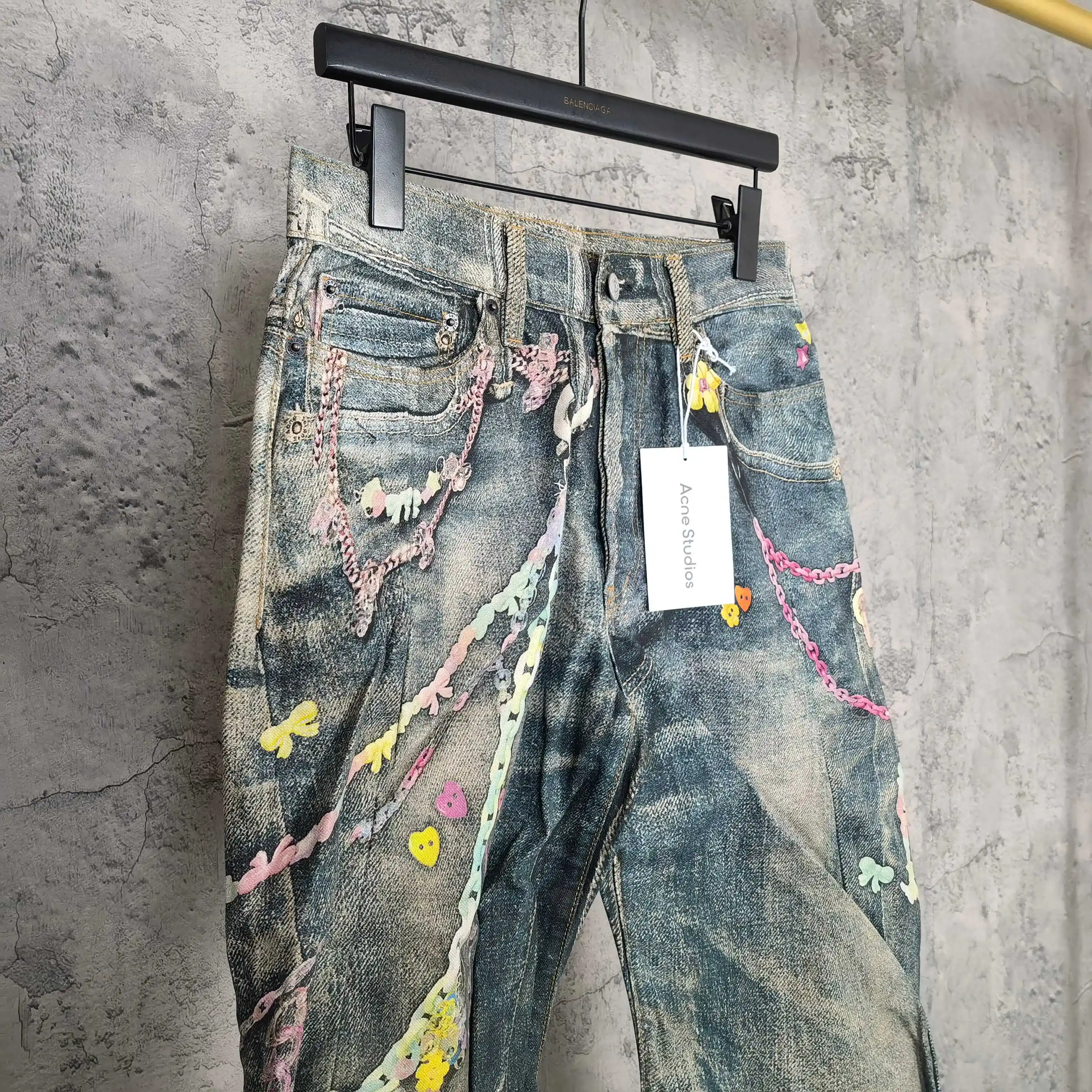 2006 Series Trompe L'oeil Printed Jeans D25524498 — view 7