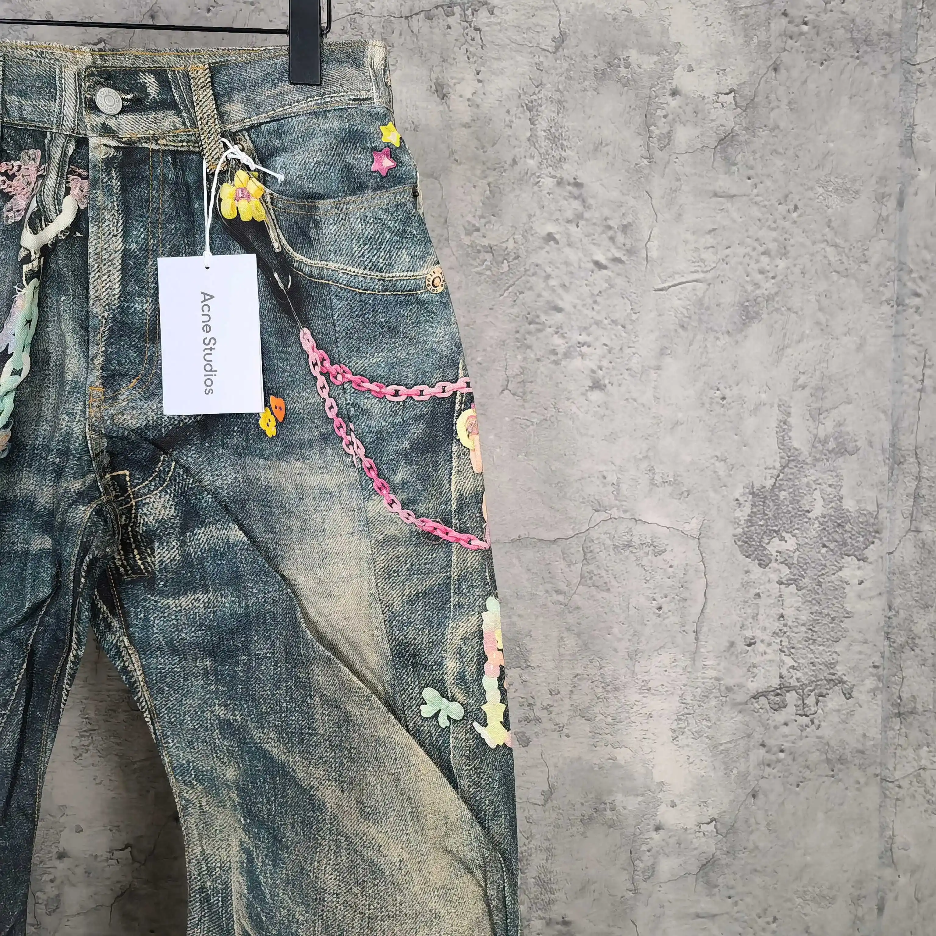2006 Series Trompe L'oeil Printed Jeans D25524498 — view 8