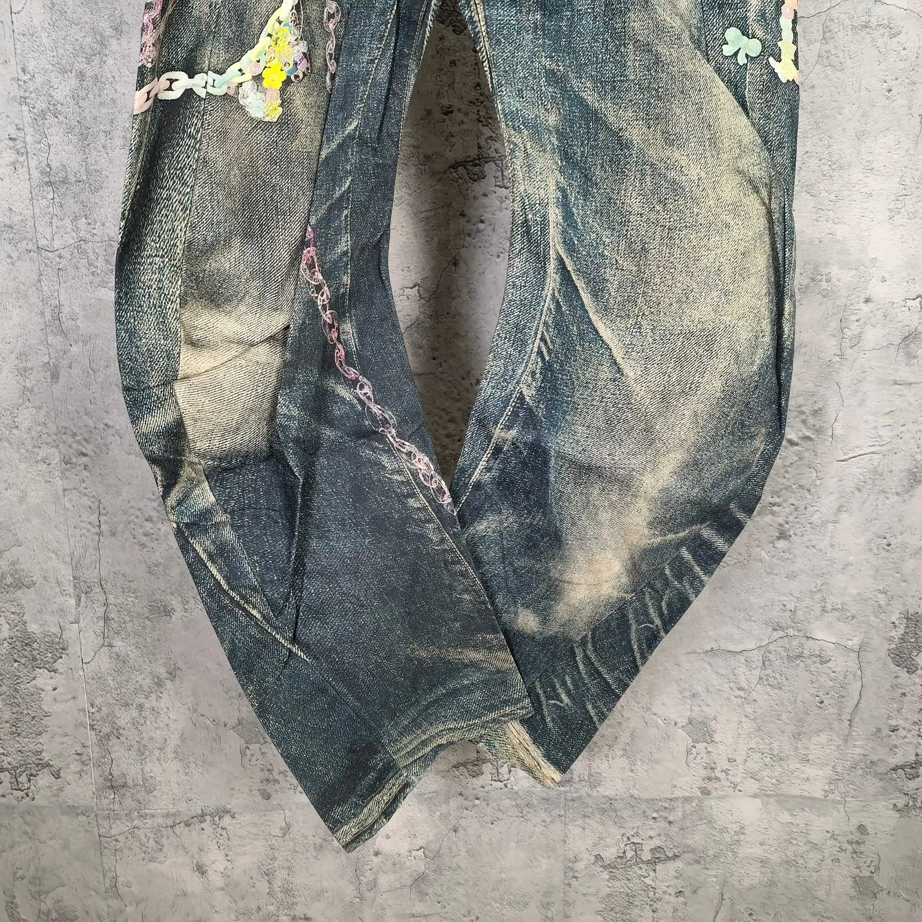 2006 Series Trompe L'oeil Printed Jeans D25524498 — view 9