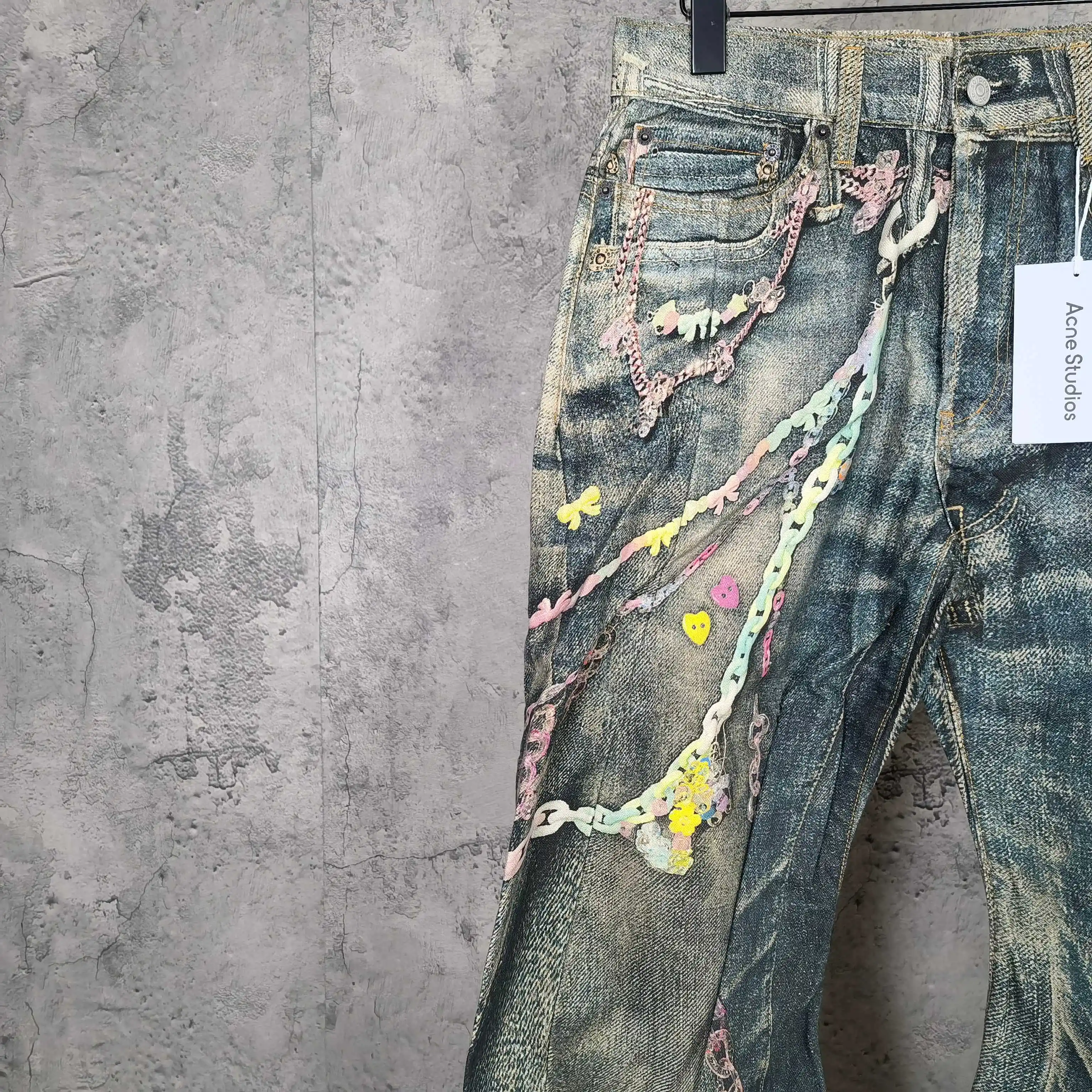2006 Series Trompe L'oeil Printed Jeans D25524498 — view 10