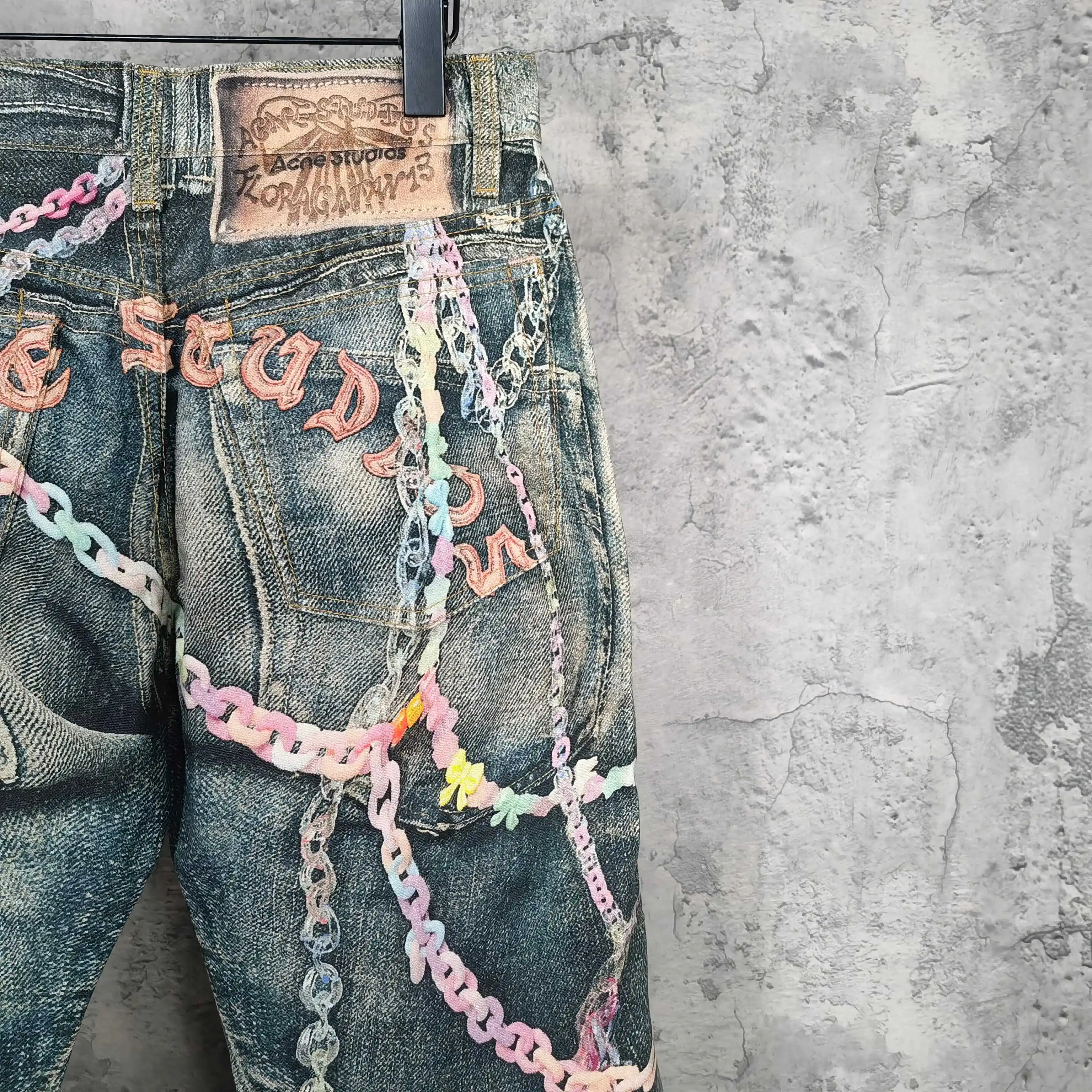 2006 Series Trompe L'oeil Printed Jeans D25524498 — view 12