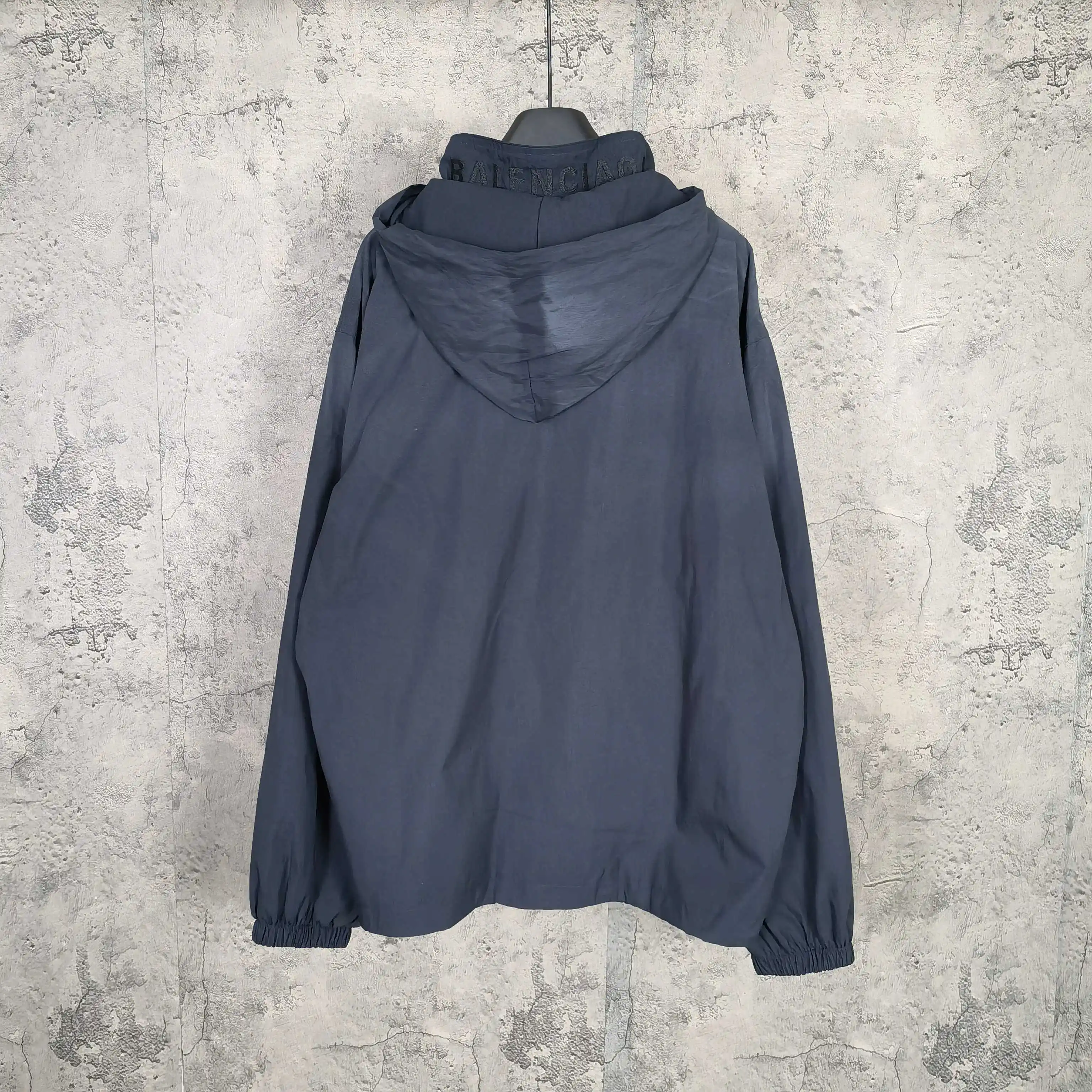Hand-Painted Hooded Rain Jacket D29524489 — view 2