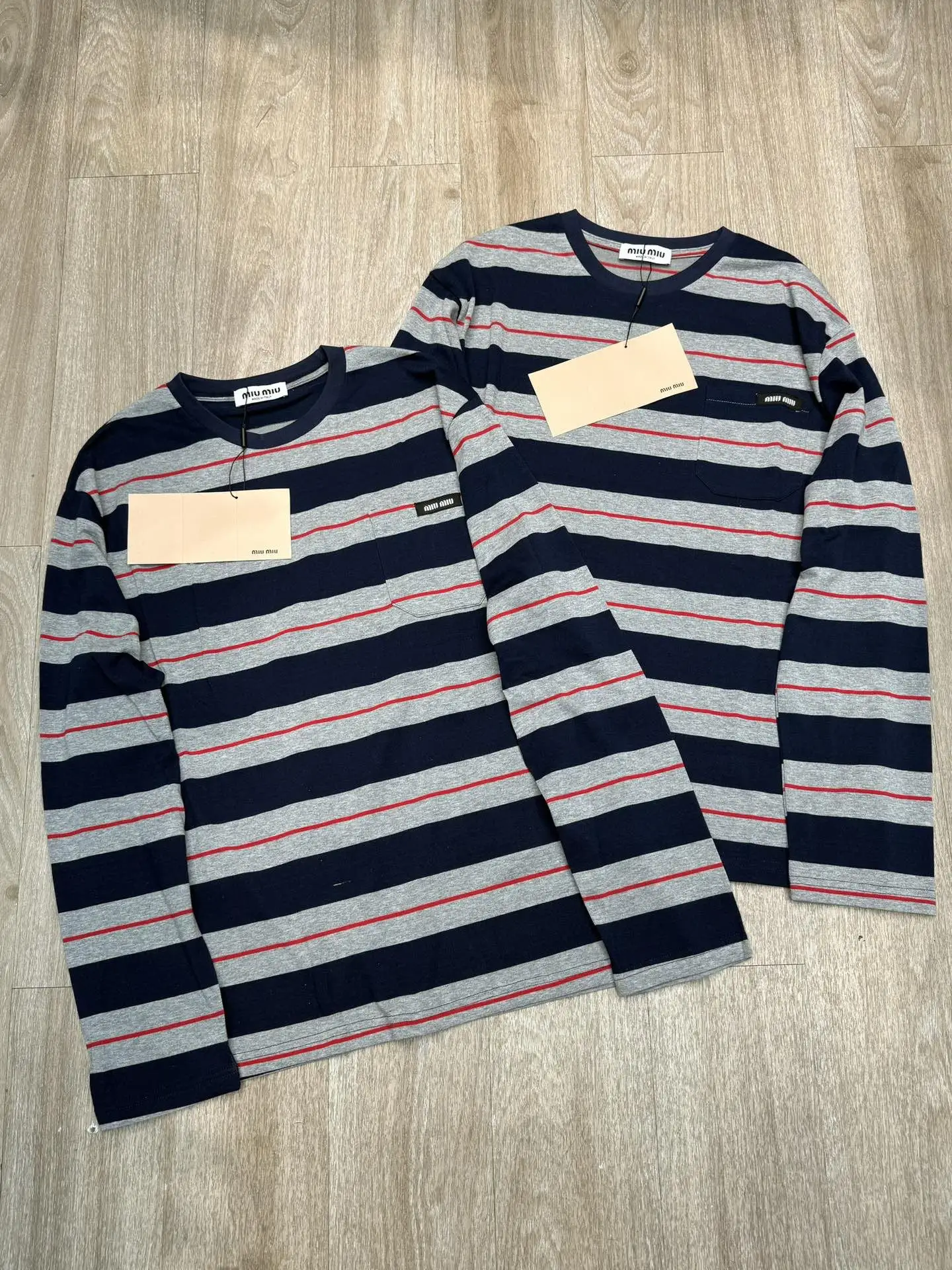 Striped Cotton Long-Sleeve T-Shirt D7916076