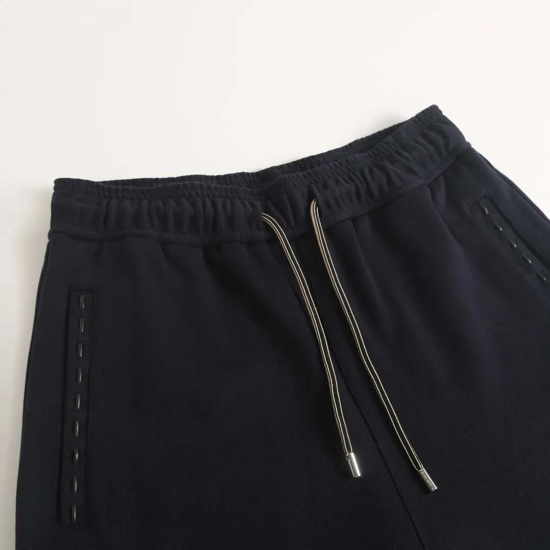 Logo-Patch Cotton Jersey Drawstring Shorts D14521680 — view 4