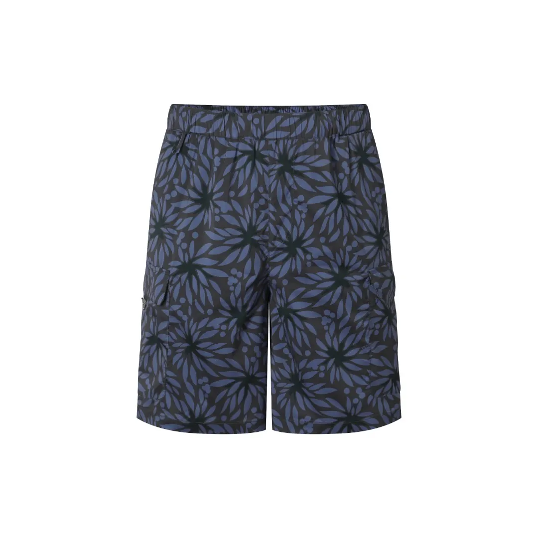Floral-Print Water-Repellent Nylon Shorts D15521679