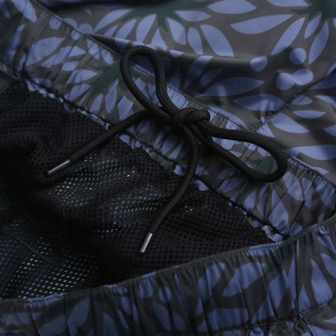 Floral-Print Water-Repellent Nylon Shorts D15521679 — view 7