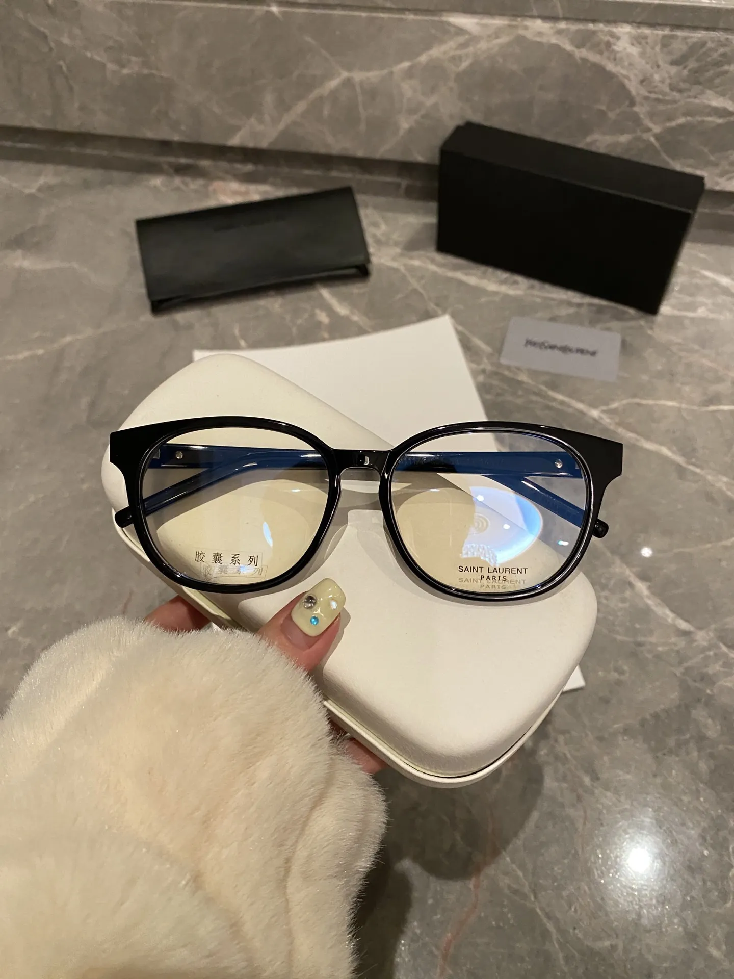 YSL SLM111/F Optical Glasses D20017794 — view 2