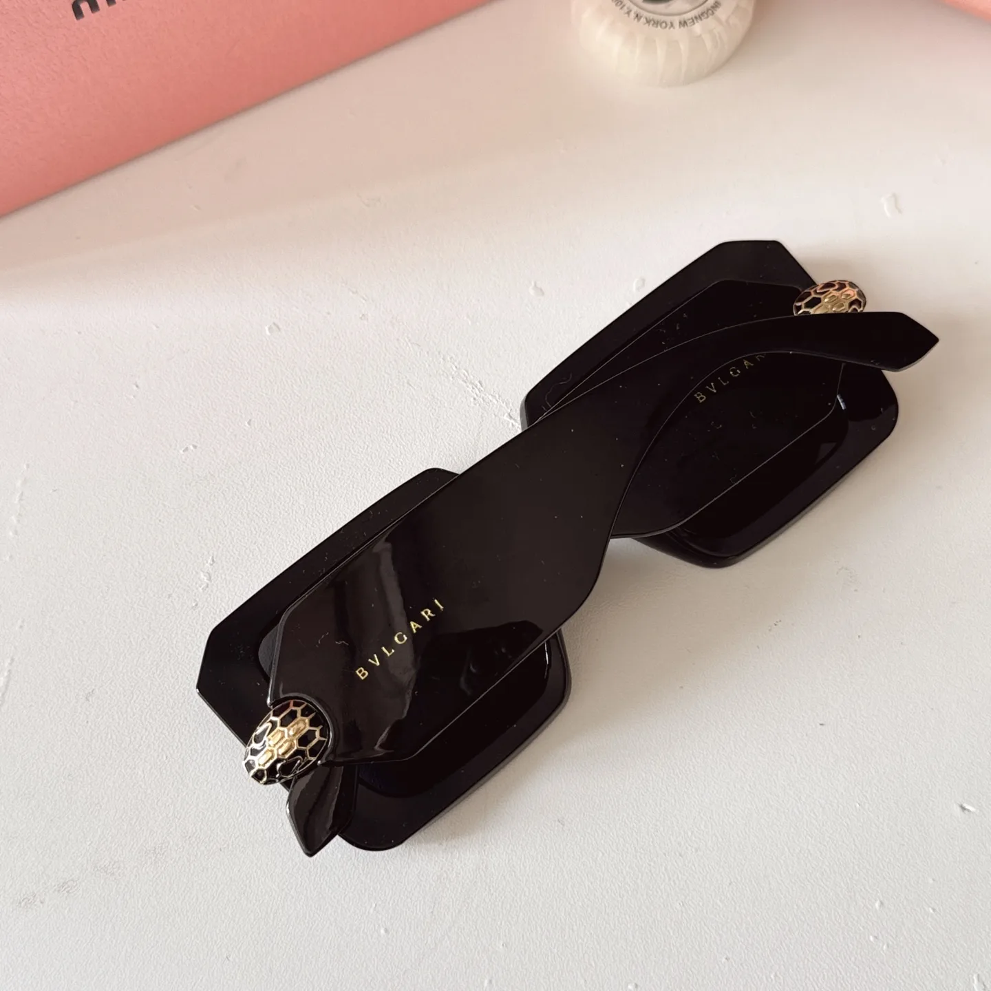 Serpenti Snakehead Chain Sunglasses D20017785 — view 3
