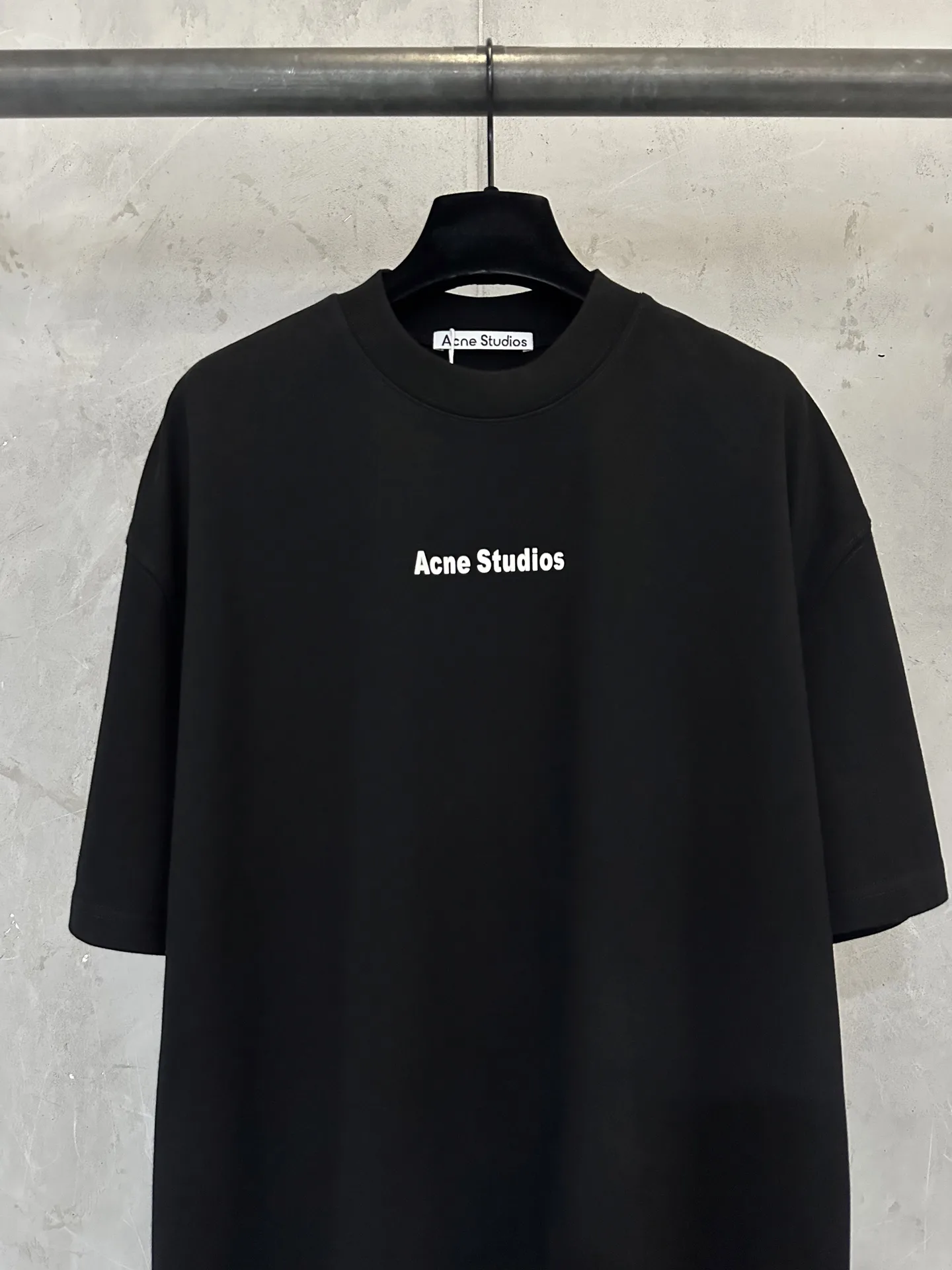 Logo-Print Heavyweight Cotton T-Shirt D22012310 — view 3
