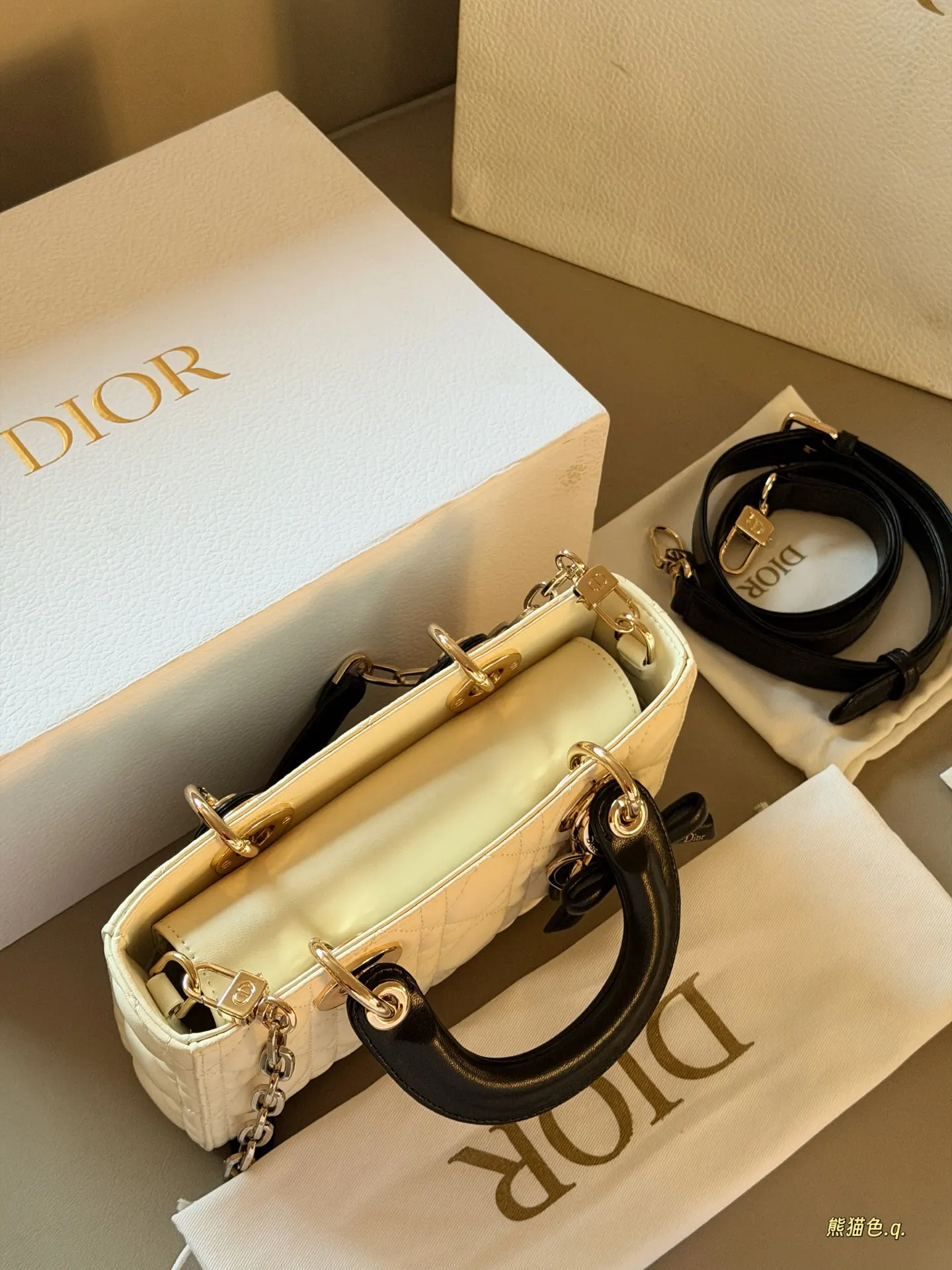 Lady Dior Horizontal Mini Bag D36017910 — view 8