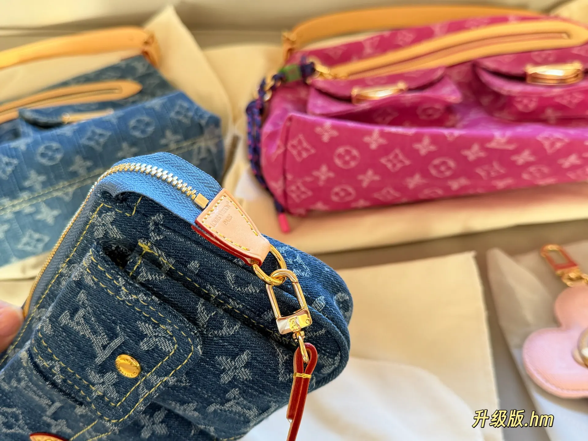 Monogram Denim Cargo Shoulder Bag D36518158 — view 5