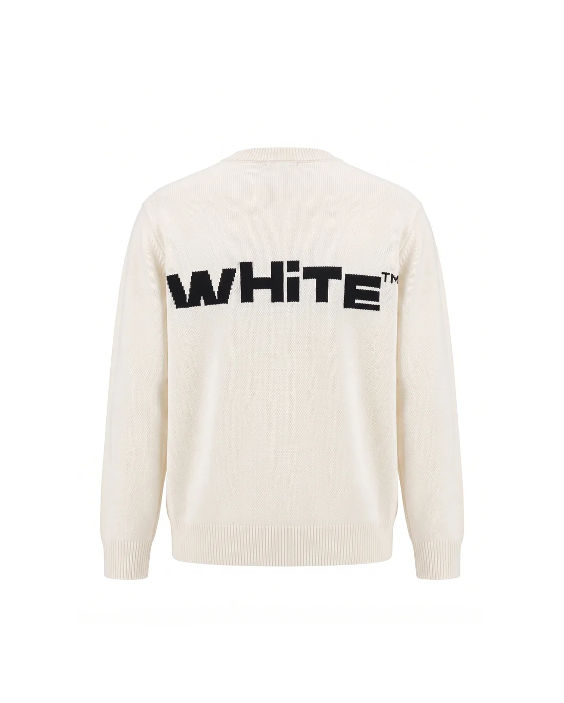 Logo Jacquard Wool Crew-Neck Sweater D20023457 — view 2
