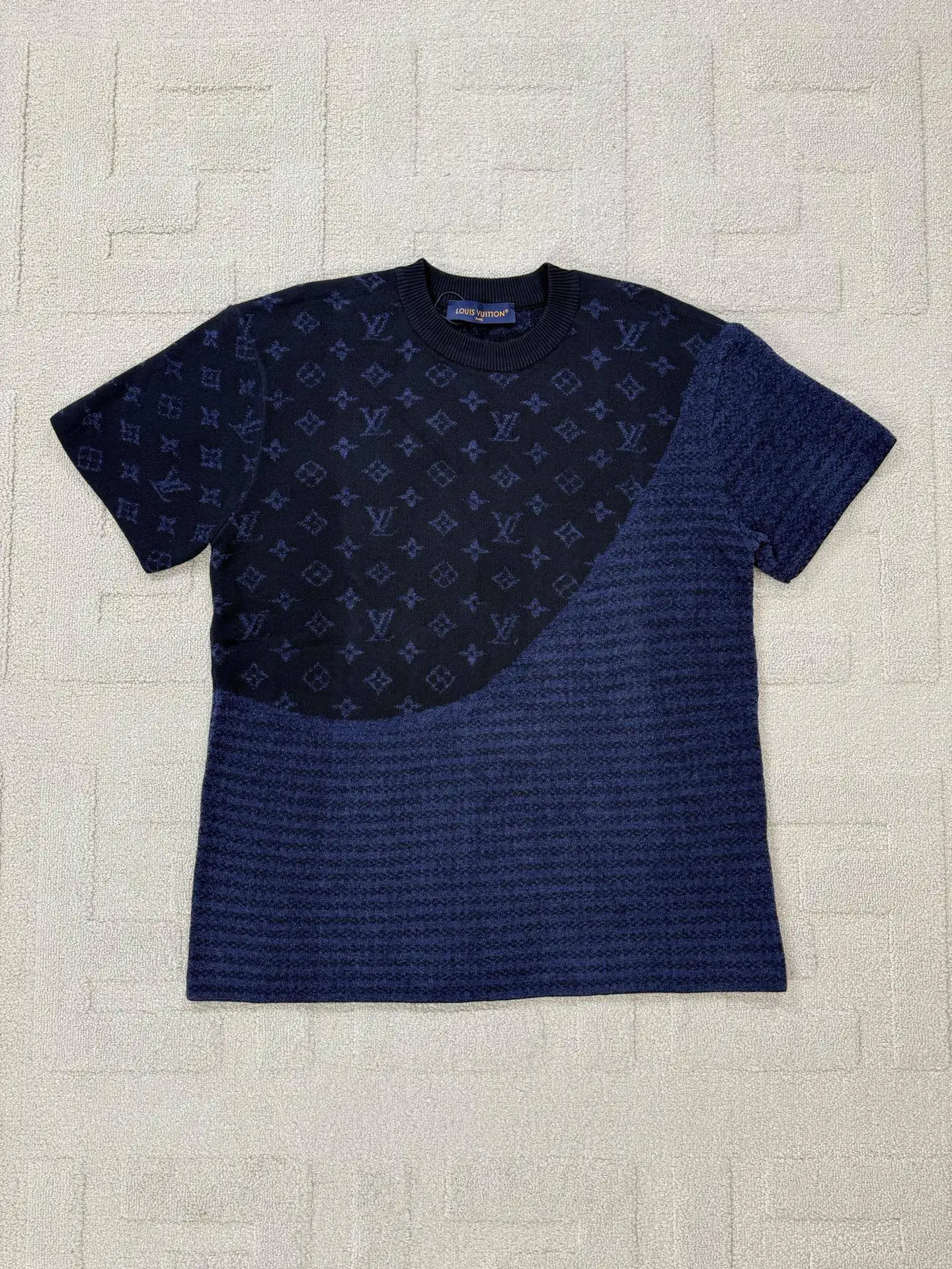 Monogram Velvet Patchwork T-Shirt D32516444