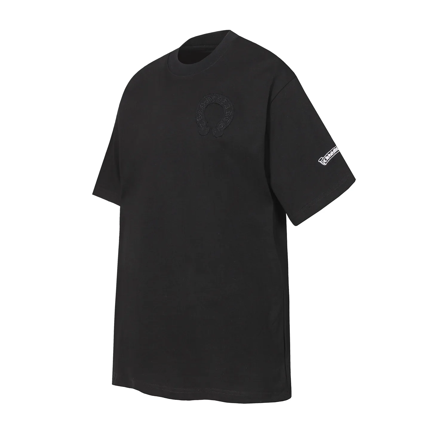 Horseshoe Patch Embroidered Cotton T-Shirt D10014114 — view 3