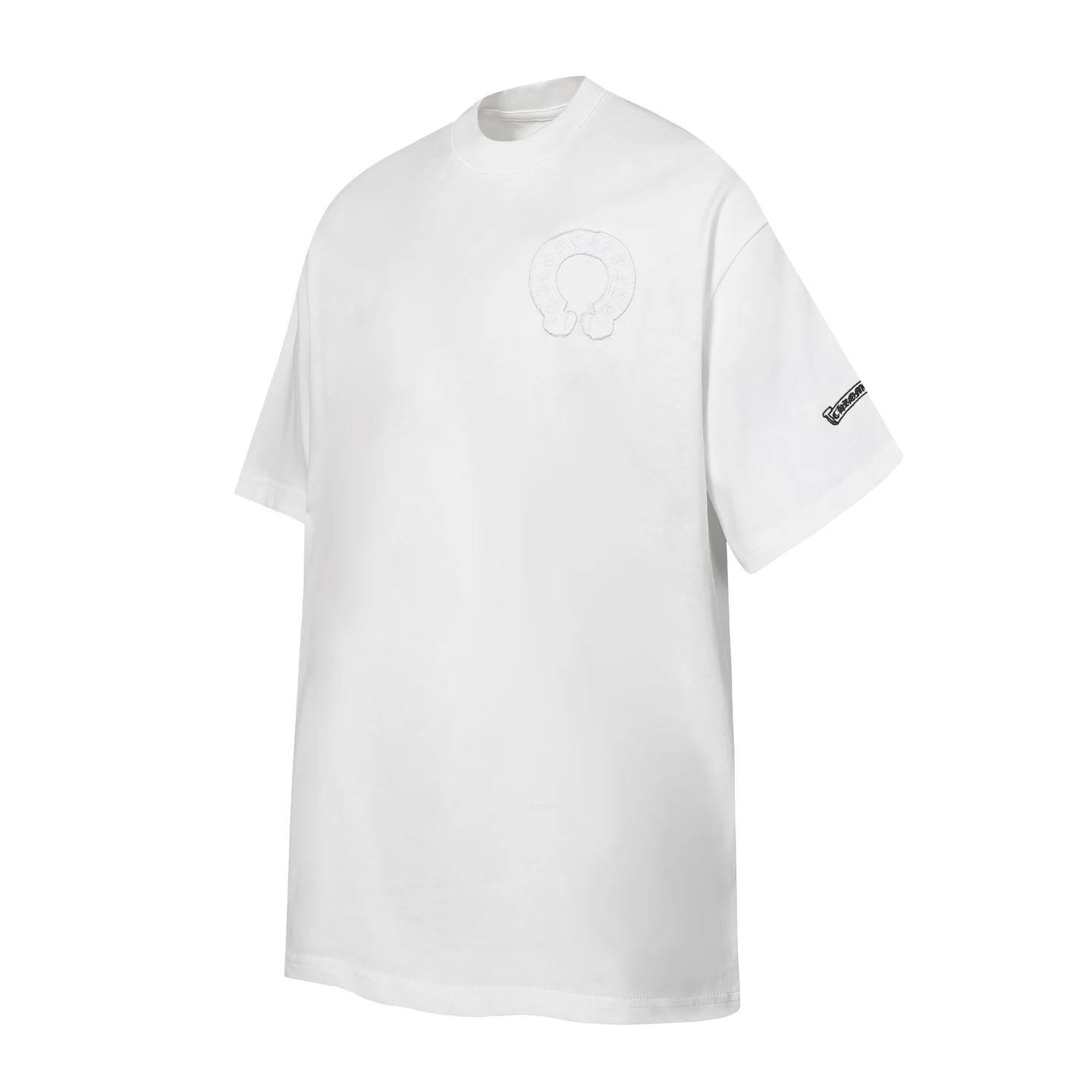 Horseshoe Patch Embroidered Cotton T-Shirt D10014114 — view 6