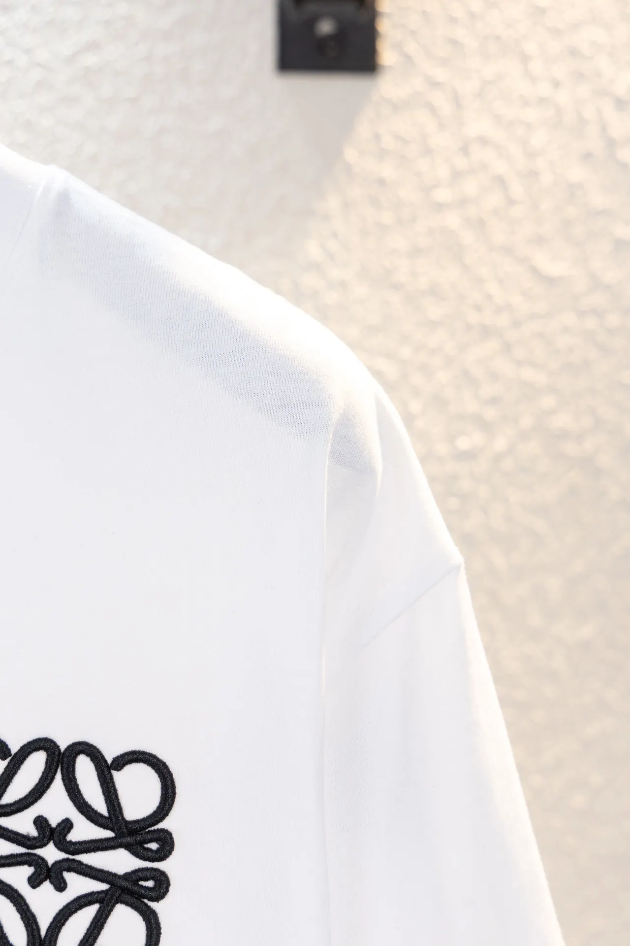 Anagram Embroidered Cotton T-Shirt D10512638 — view 5