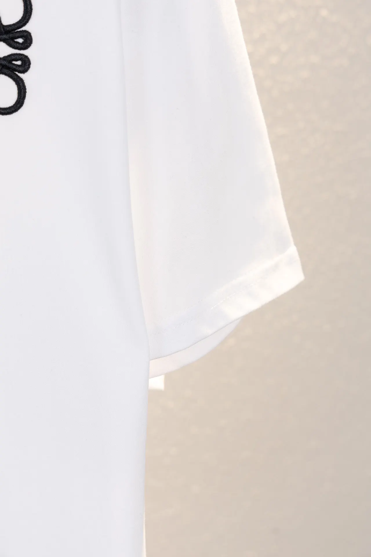 Anagram Embroidered Cotton T-Shirt D10512638 — view 6
