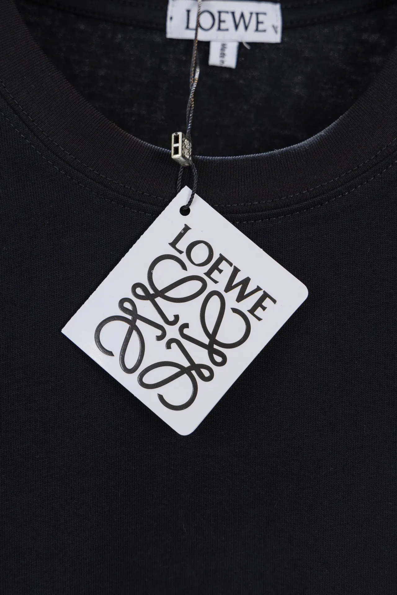 Anagram Embroidered Cotton T-Shirt D10512637 — view 9