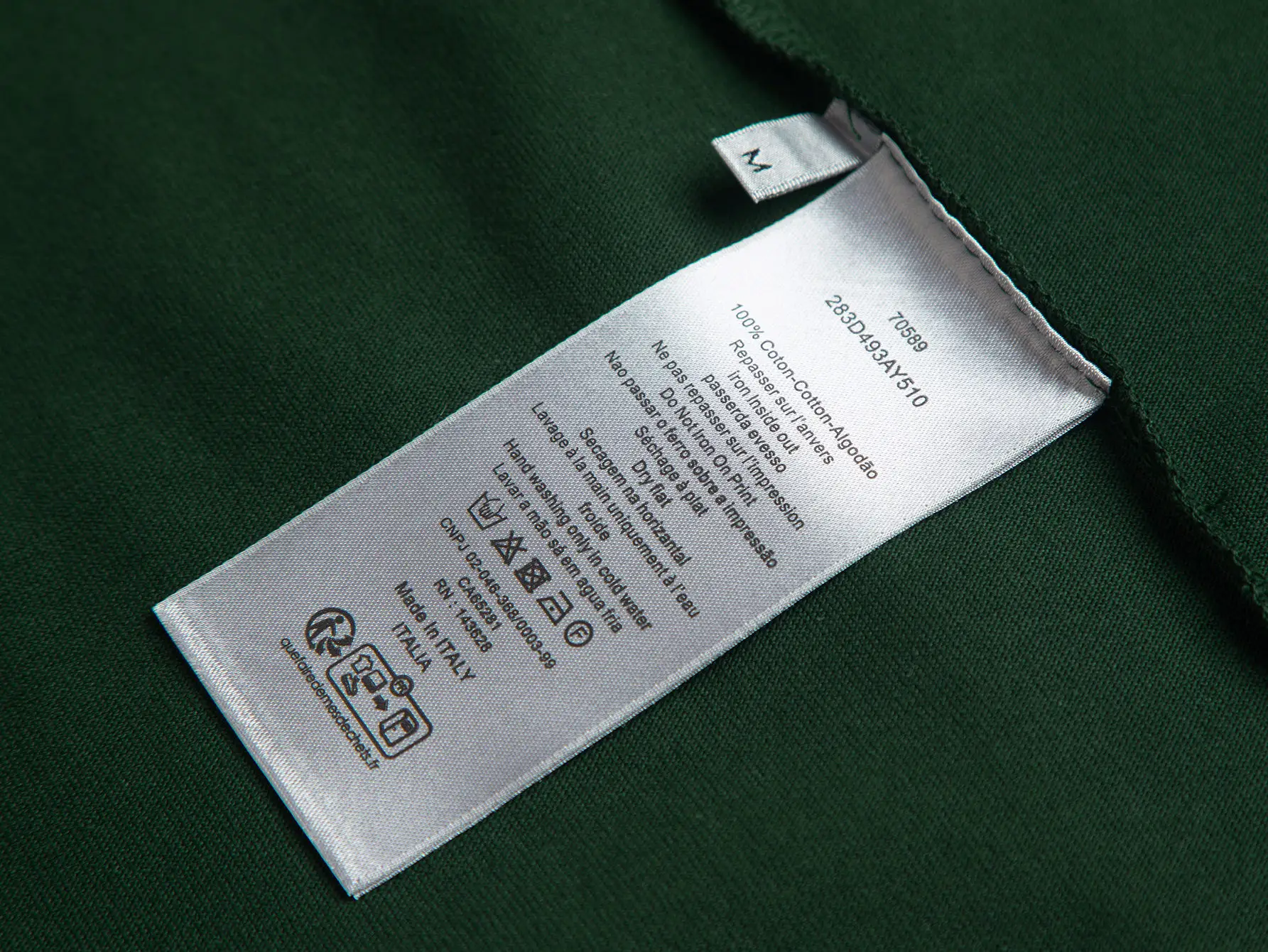 Logo Embroidered Cotton T-Shirt D10516283 — view 5