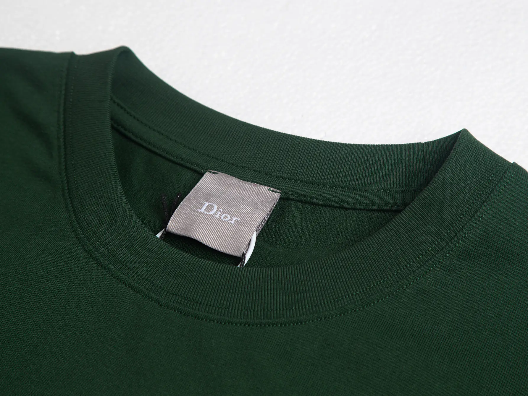Logo Embroidered Cotton T-Shirt D10516283 — view 8