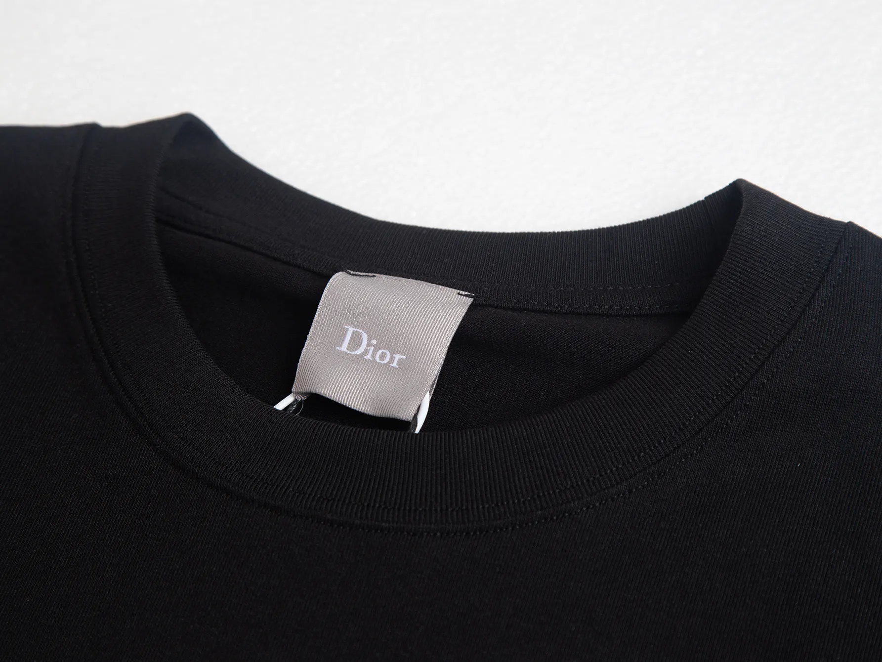 Embroidered Logo Cotton T-Shirt D10516282 — view 5
