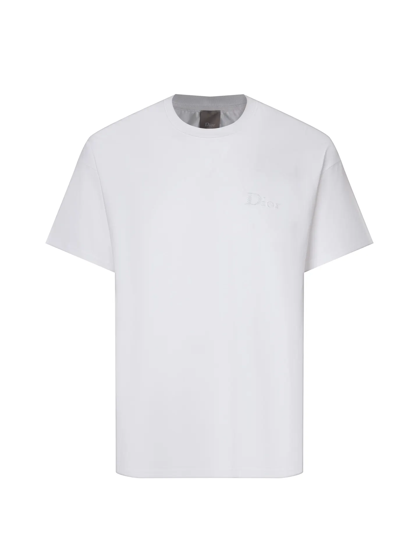 Logo Embroidered Cotton T-Shirt D10516281