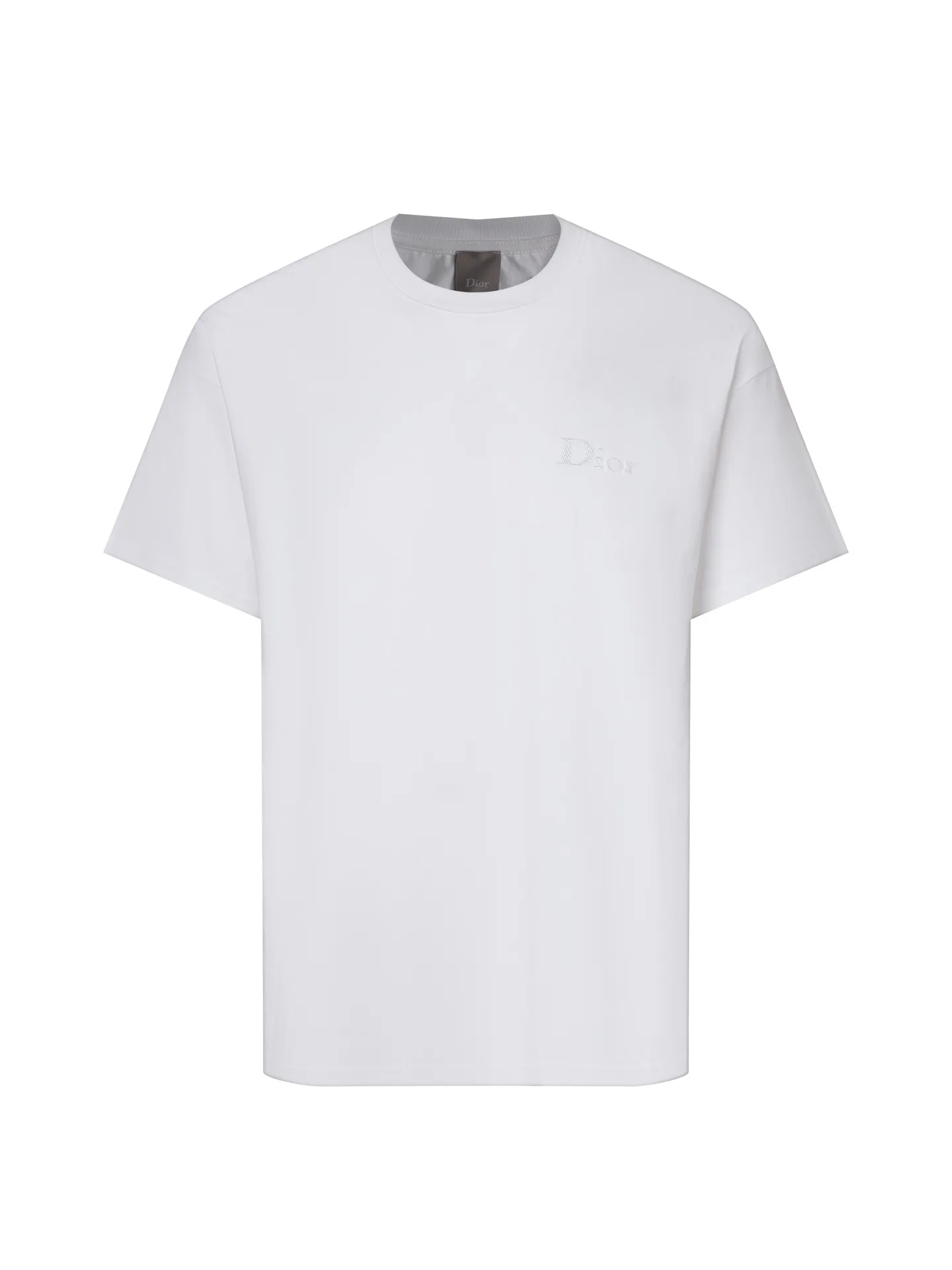 Logo Embroidered Cotton T-Shirt D10516281