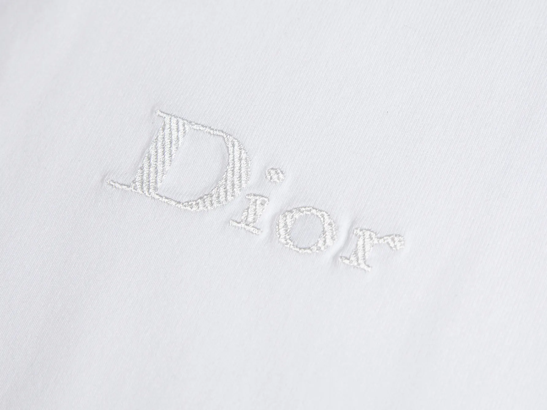 Logo Embroidered Cotton T-Shirt D10516281 — view 3