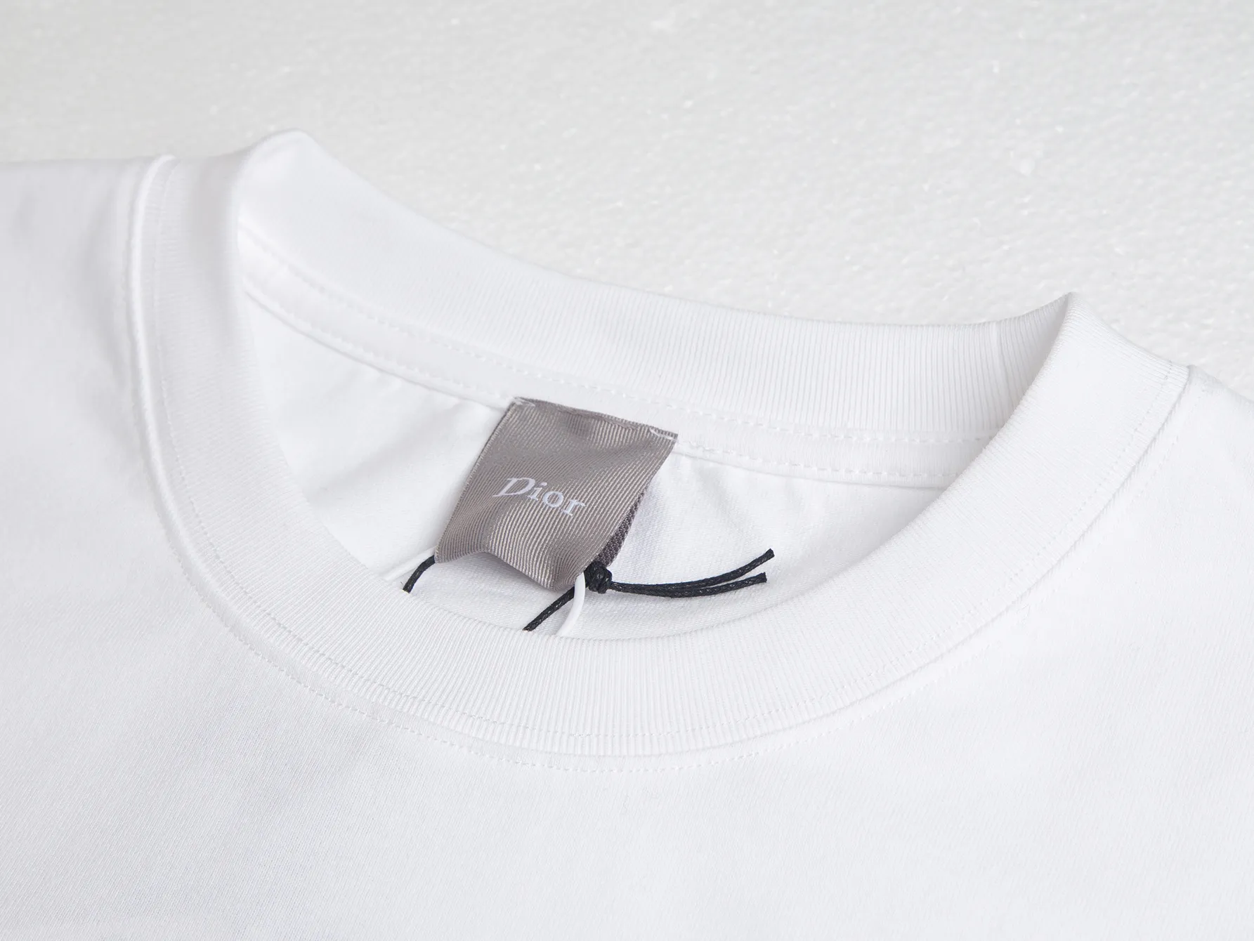 Logo Embroidered Cotton T-Shirt D10516281 — view 4