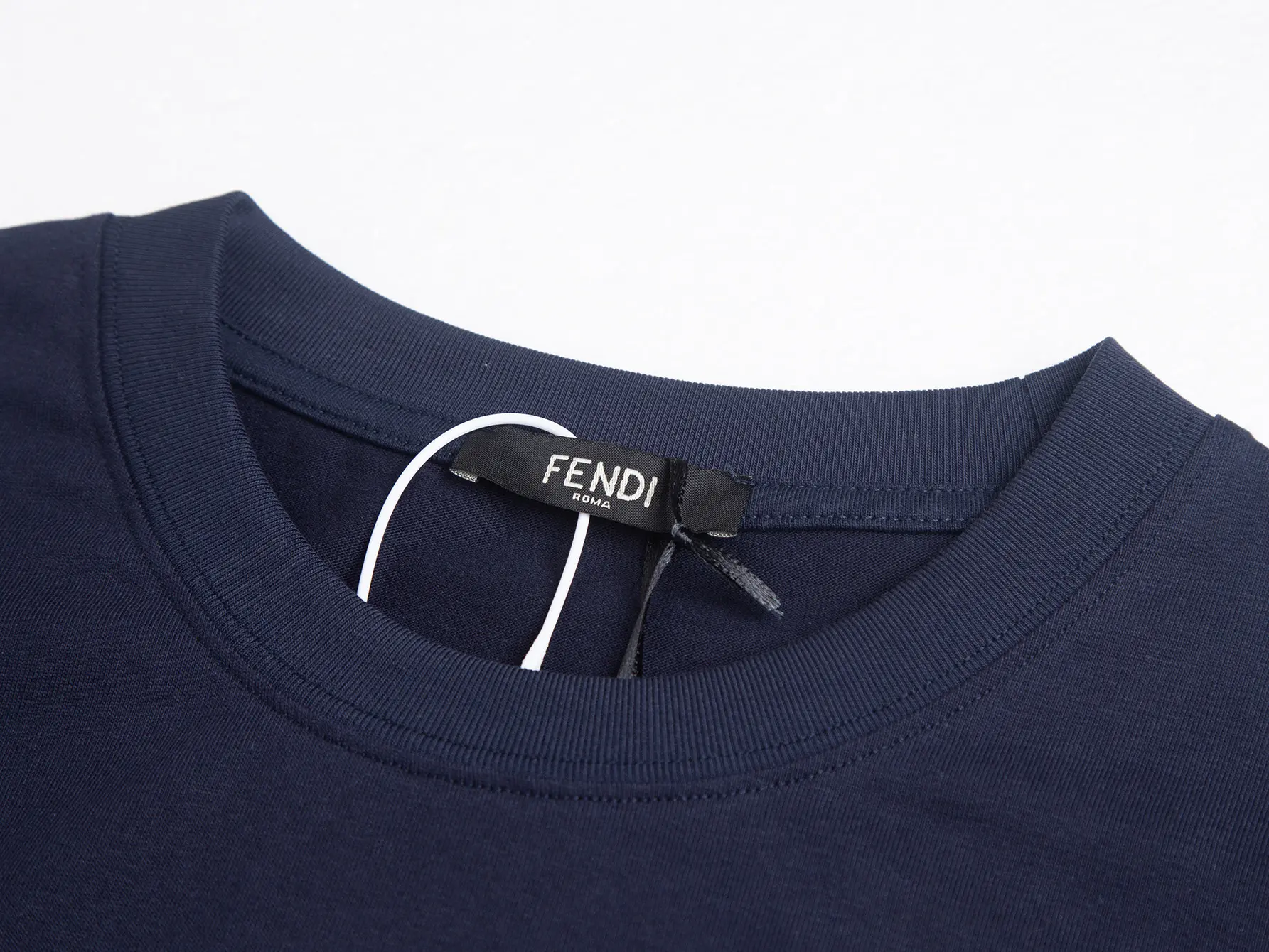 Embroidered Logo Cotton T-Shirt D10516312 — view 6