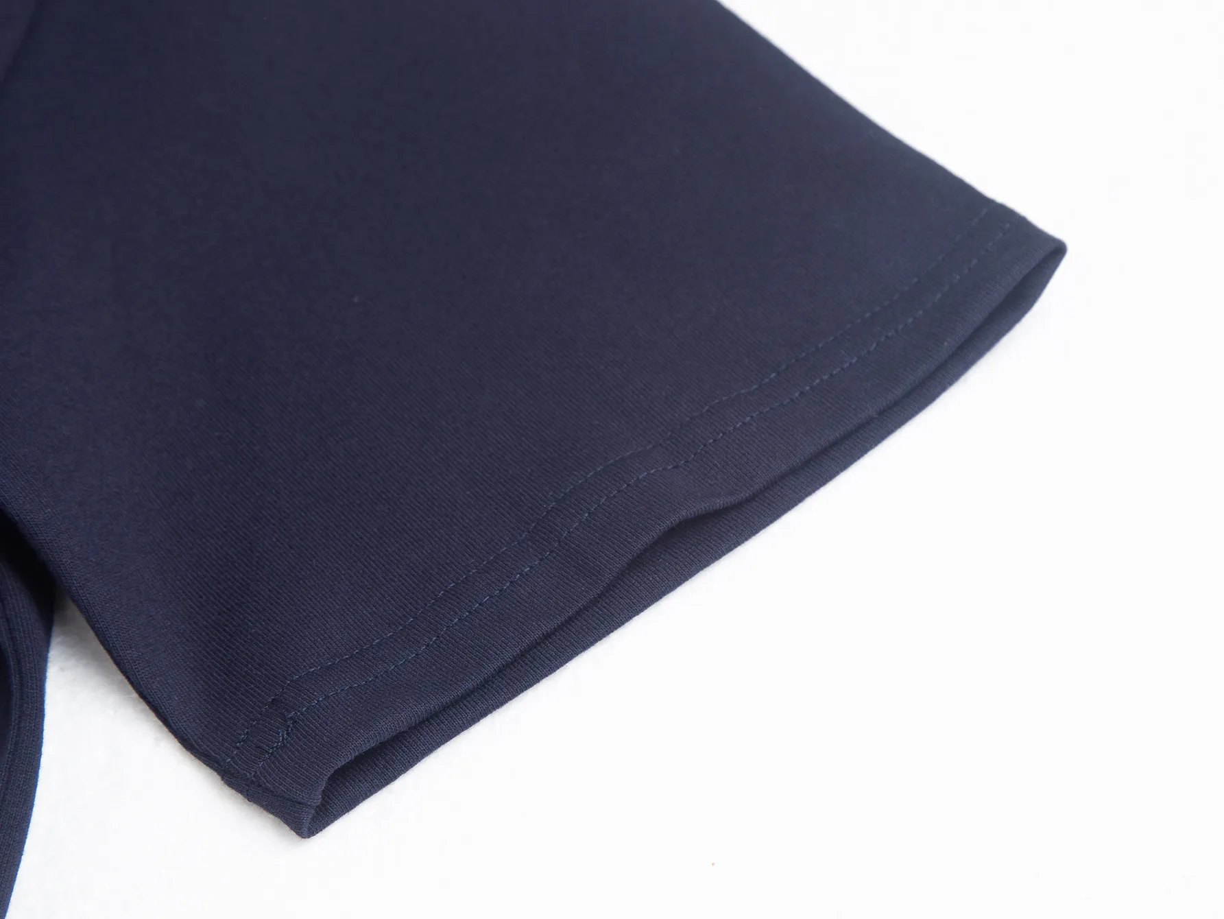 Embroidered Logo Cotton T-Shirt D10516312 — view 9