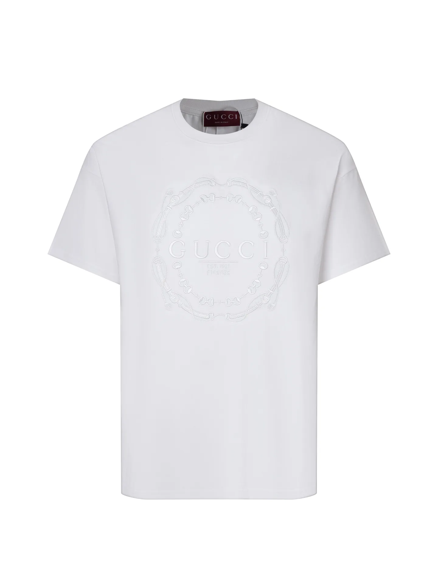 Embroidered Logo Cotton T-Shirt D10516372