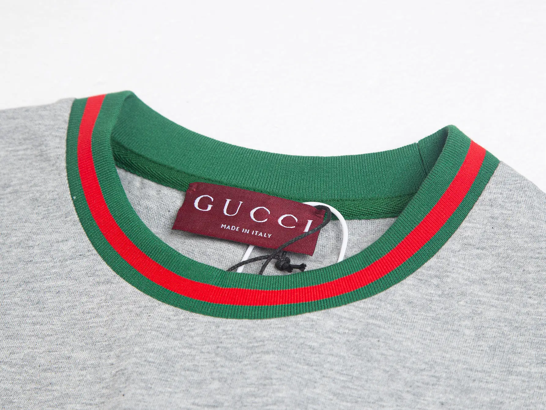 Web-Stripe Trim Logo Embroidery T-Shirt D10516303 — view 3