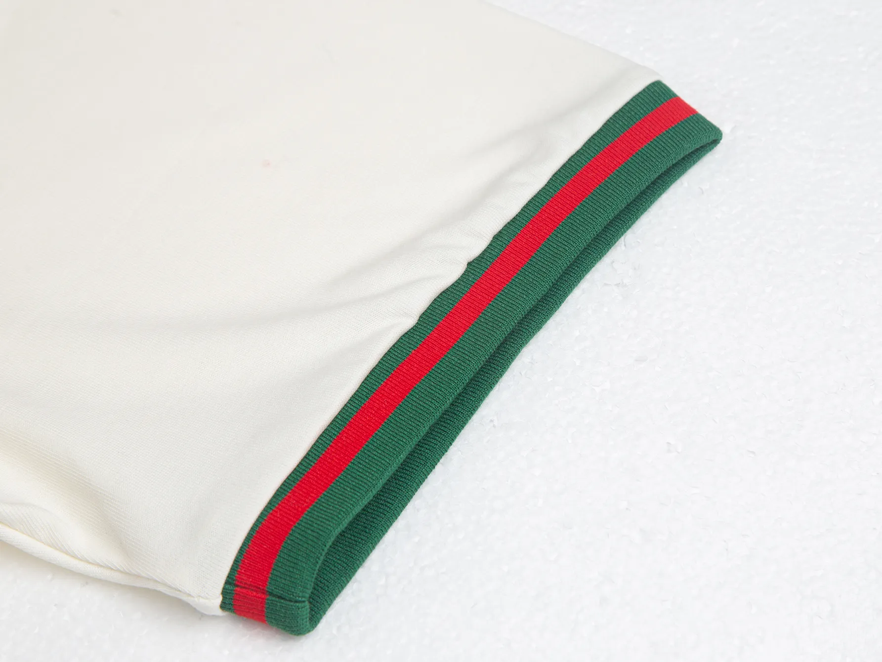 Web-Stripe Trim Cotton T-Shirt D10516304 — view 4