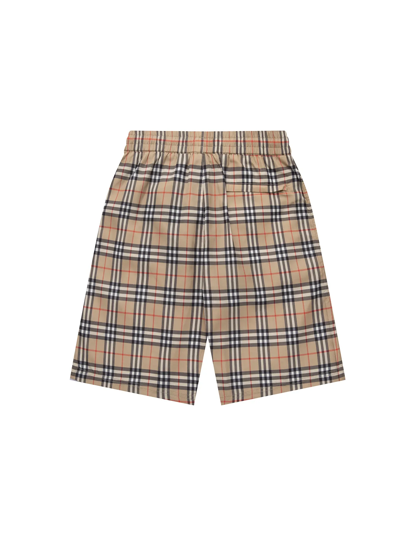 Vintage Check Drawstring Swim Shorts D10516288 — view 2