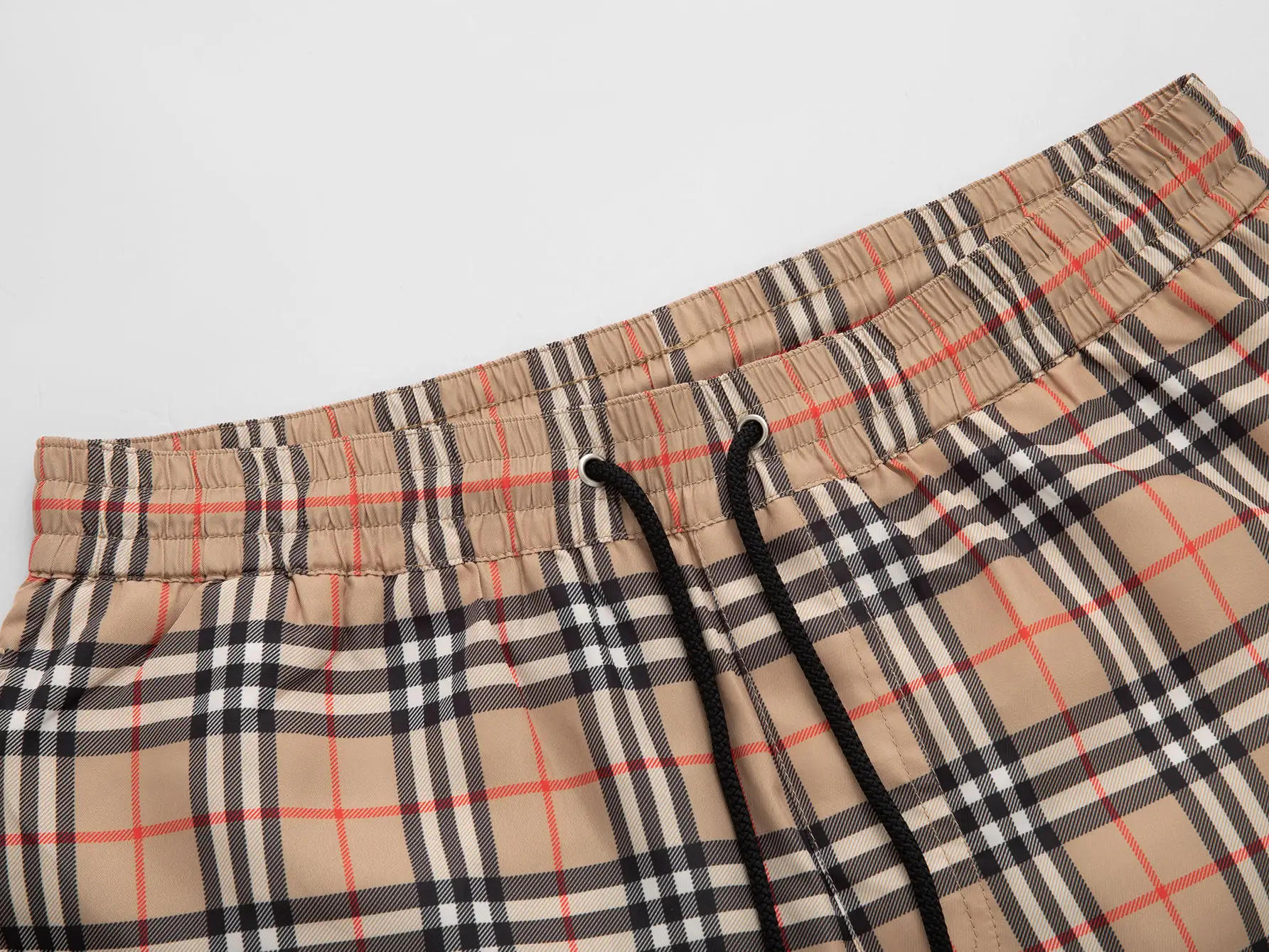 Vintage Check Drawstring Swim Shorts D10516288 — view 4