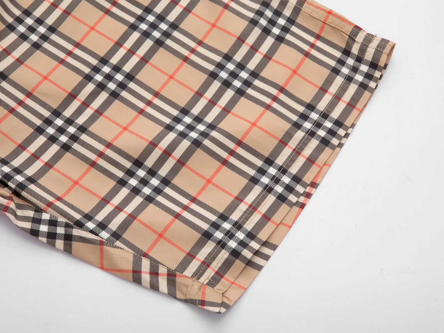 Vintage Check Drawstring Swim Shorts D10516288 — view 9