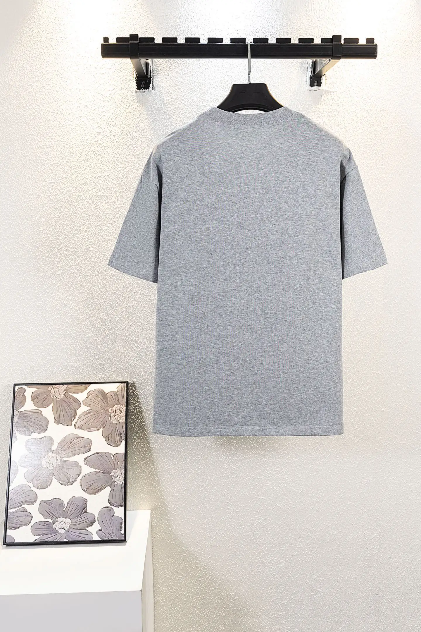 Anagram Embroidered Cotton T-Shirt D11012633 — view 2