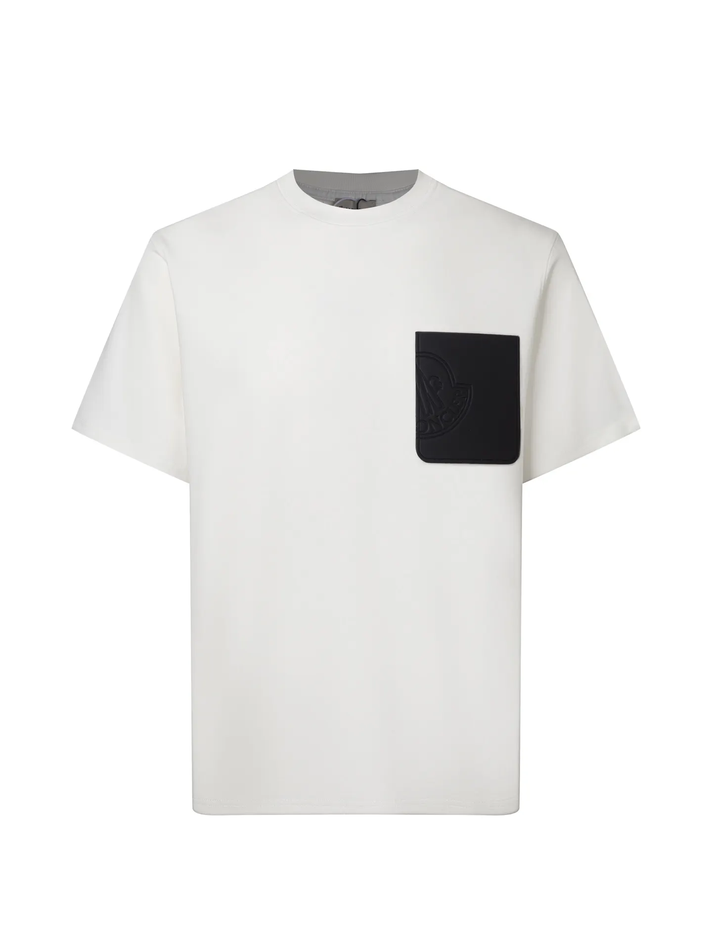 Leather Pocket Logo Cotton T-Shirt D11516212