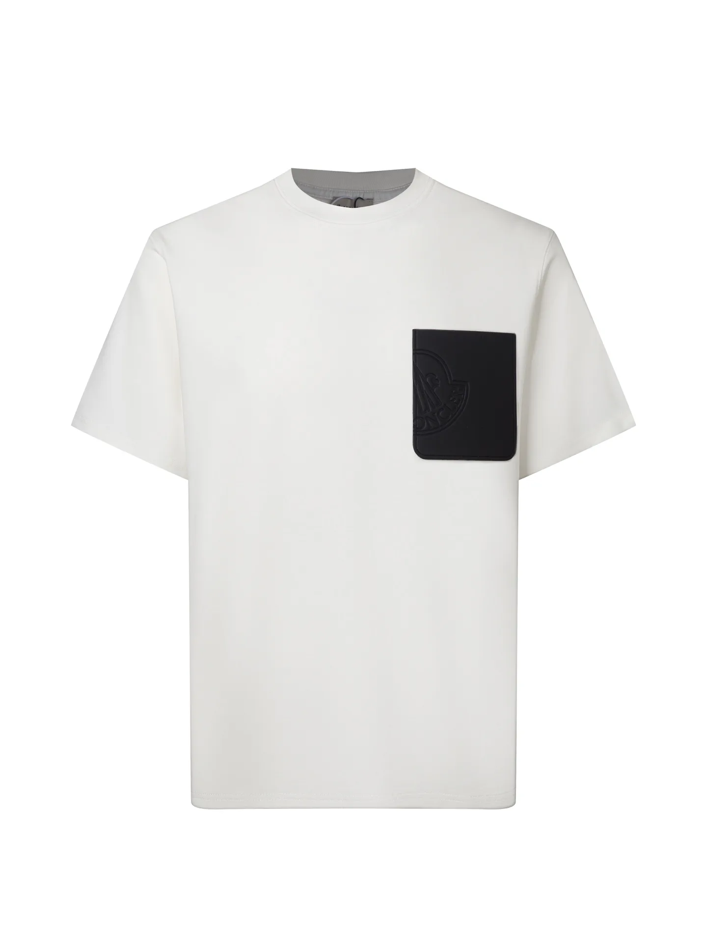 Leather Pocket Logo Cotton T-Shirt D11516212