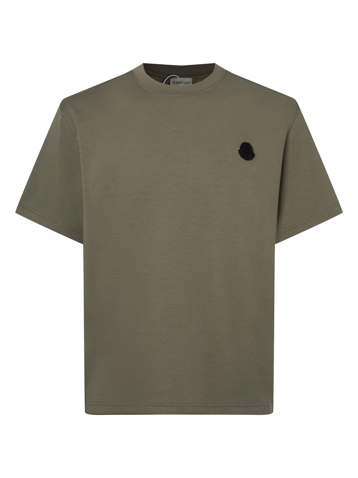 Moncler Black Label Logo Cotton T-Shirt D11516178
