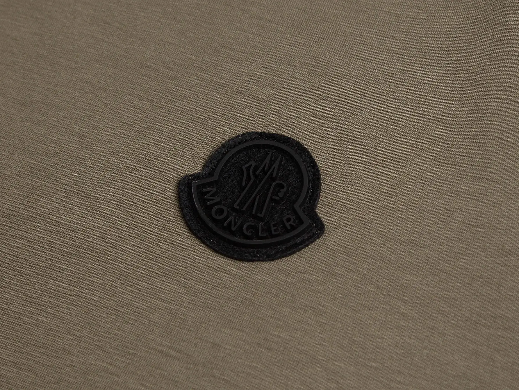 Moncler Black Label Logo Cotton T-Shirt D11516178 — view 3